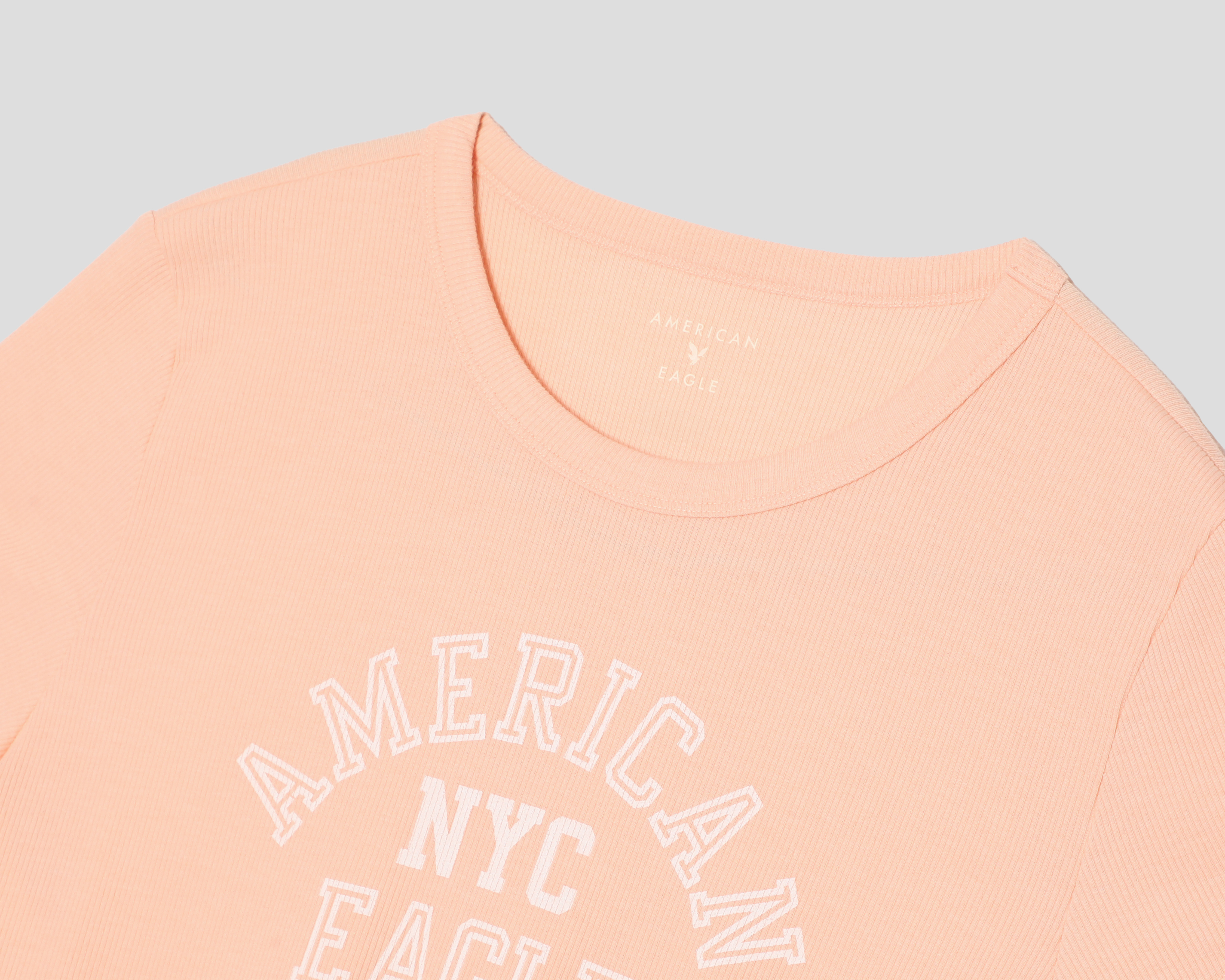 Foto 4 pulgar | Foto 3 | Playera Manga Corta American Eagle para Mujer