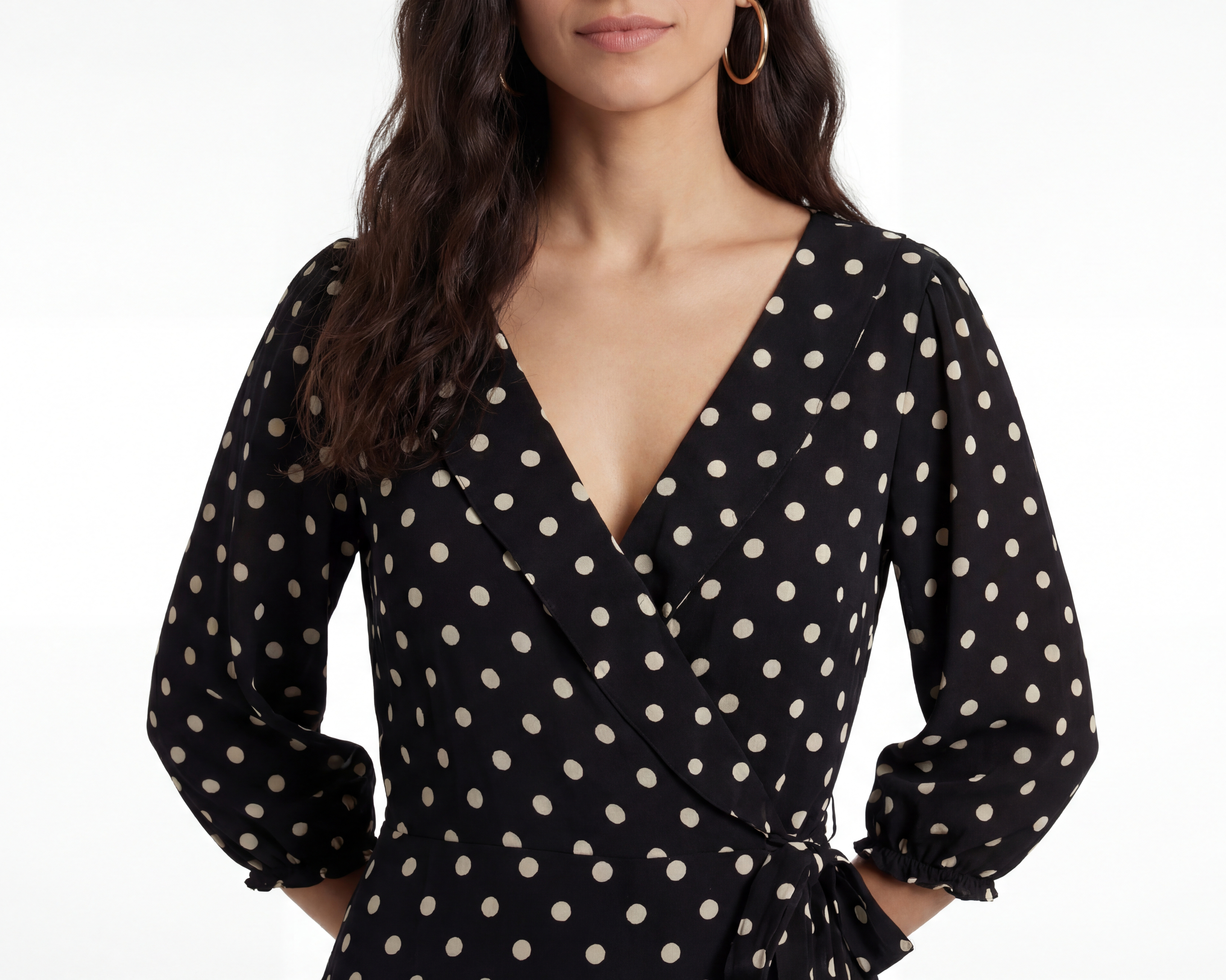 Foto 4 | Foto 4 | Vestido de Coctel Sahara Manga 3/4 Negro para Mujer