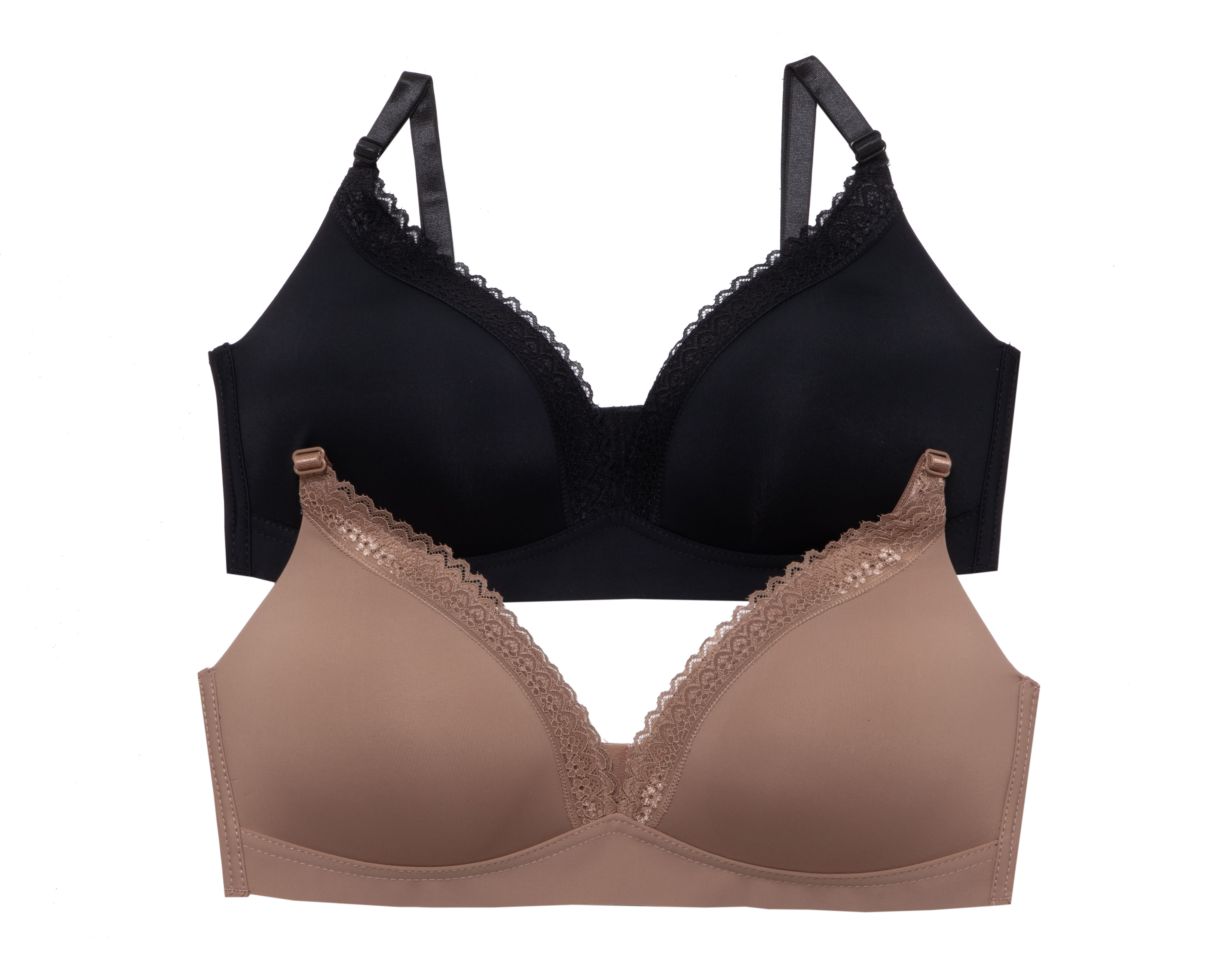 Foto 2 pulgar | Foto 1 | Brasier Copa Completa con Encaje Prima Valentina 2 Pack