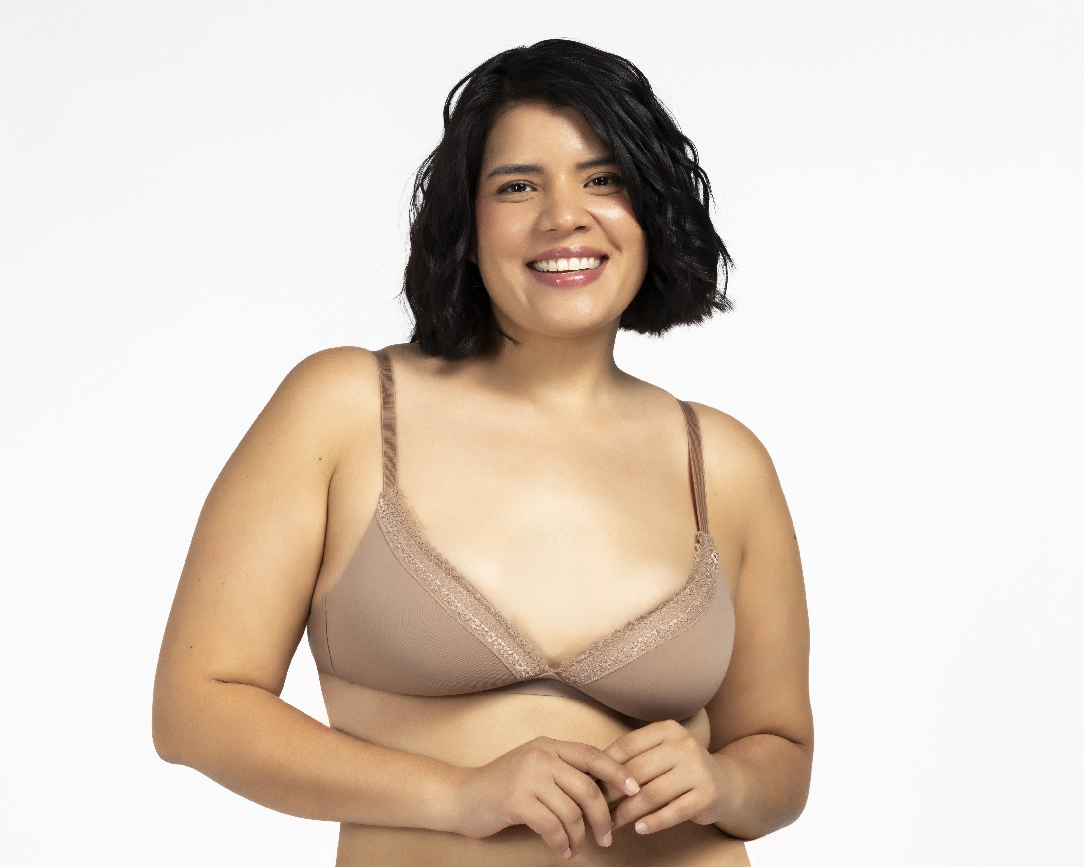 Foto 3 pulgar | Foto 2 | Brasier Copa Completa con Encaje Prima Valentina 2 Pack