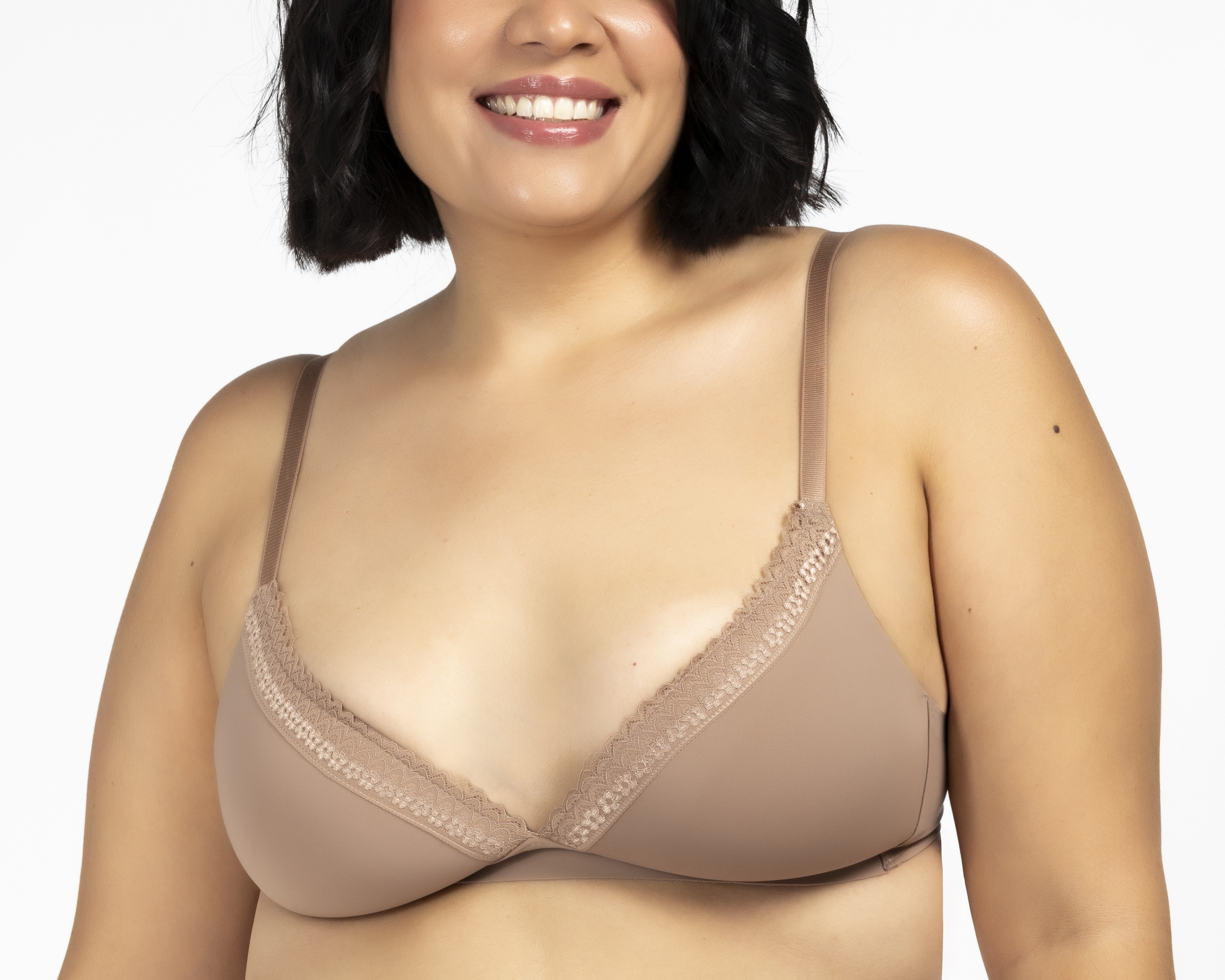 Foto 5 pulgar | Foto 4 | Brasier Copa Completa con Encaje Prima Valentina 2 Pack