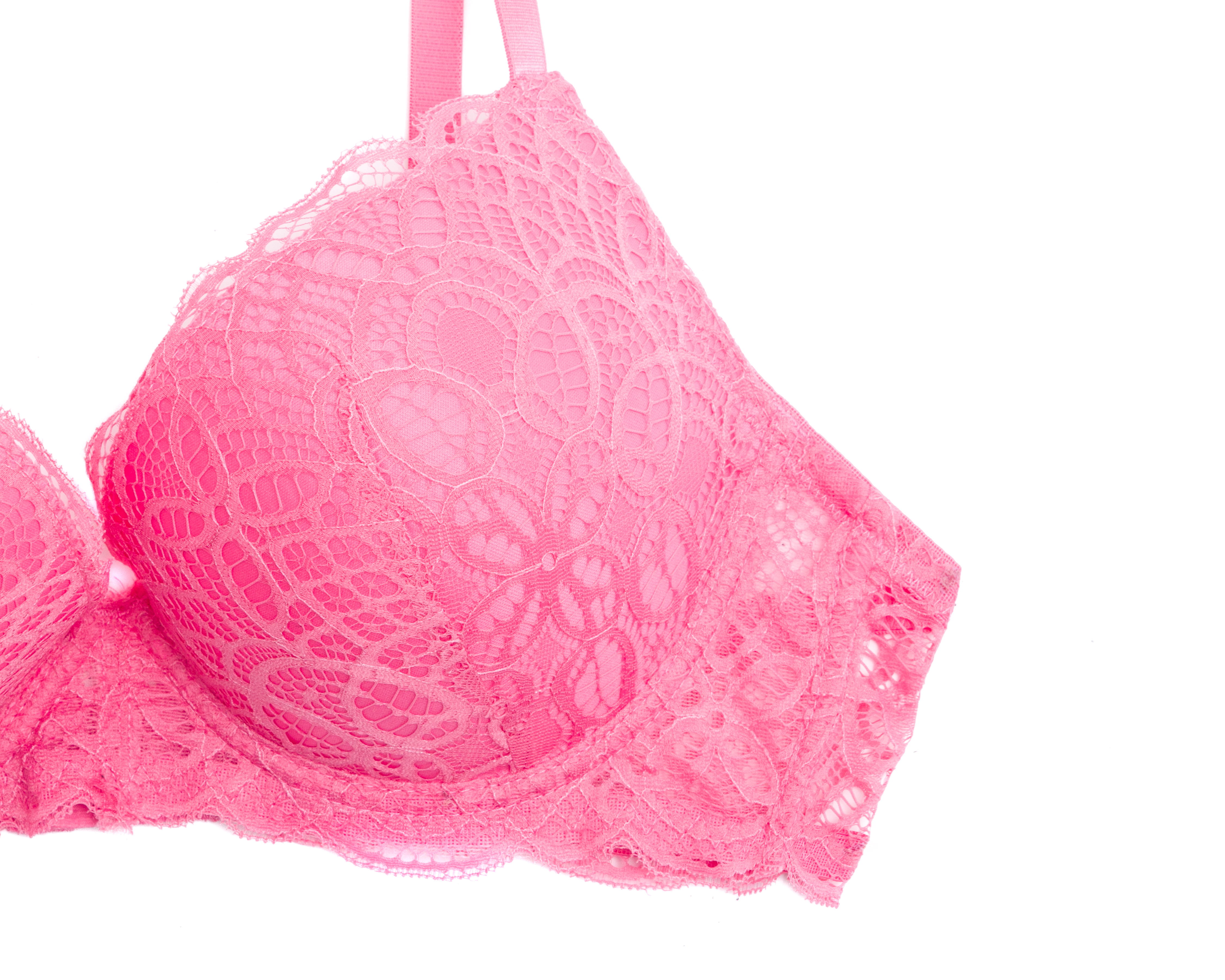 Foto 5 pulgar | Foto 4 | Brasier Media Copa con Encaje Hush 2 Pack
