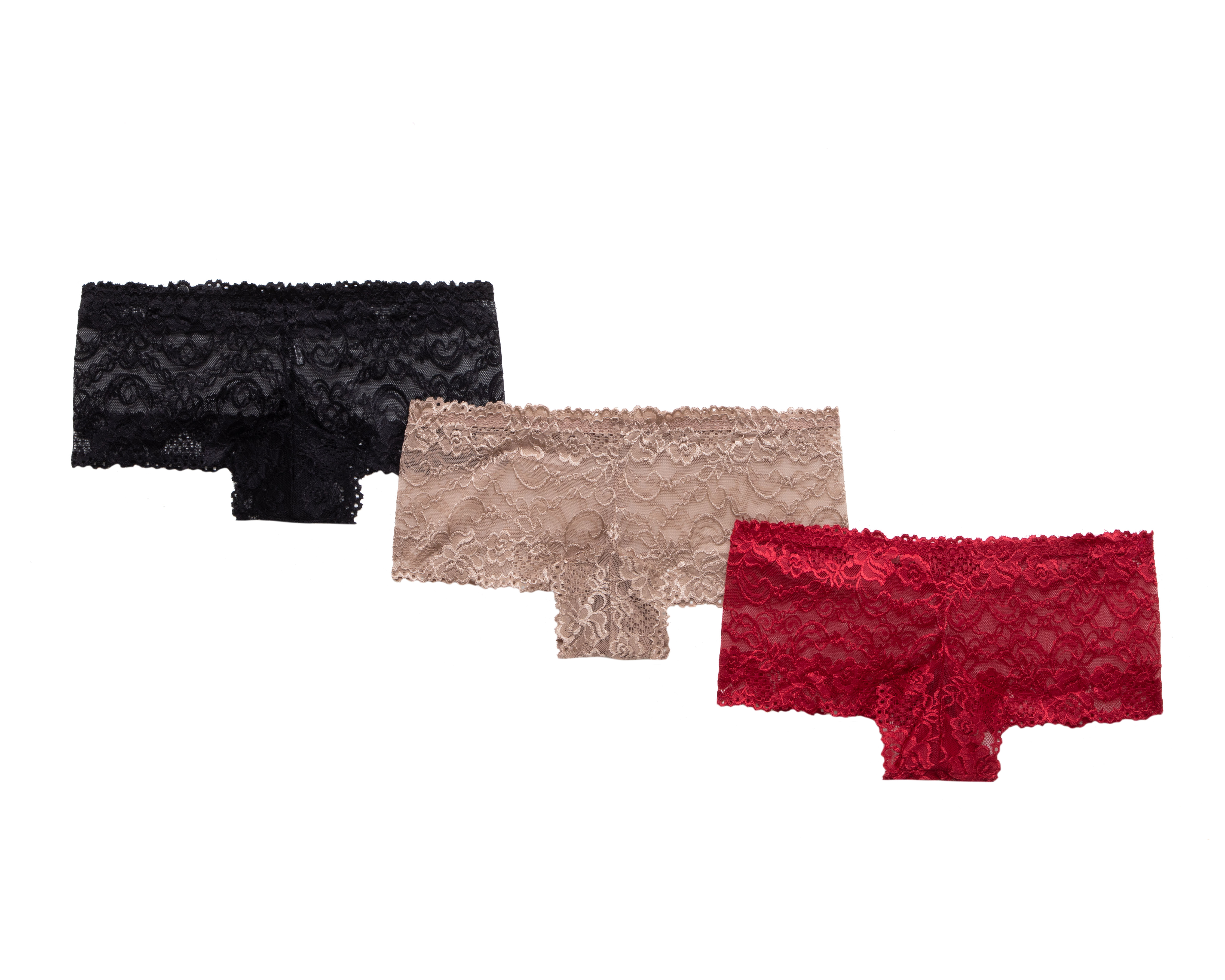 Bikini con Encaje Prima Valentina para Mujer 3 Piezas