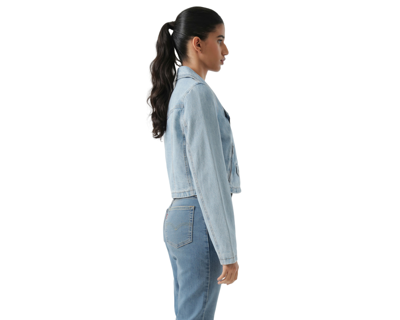 Foto 5 pulgar | Foto 4 | Chamarra de Mezclilla Levi's para Mujer