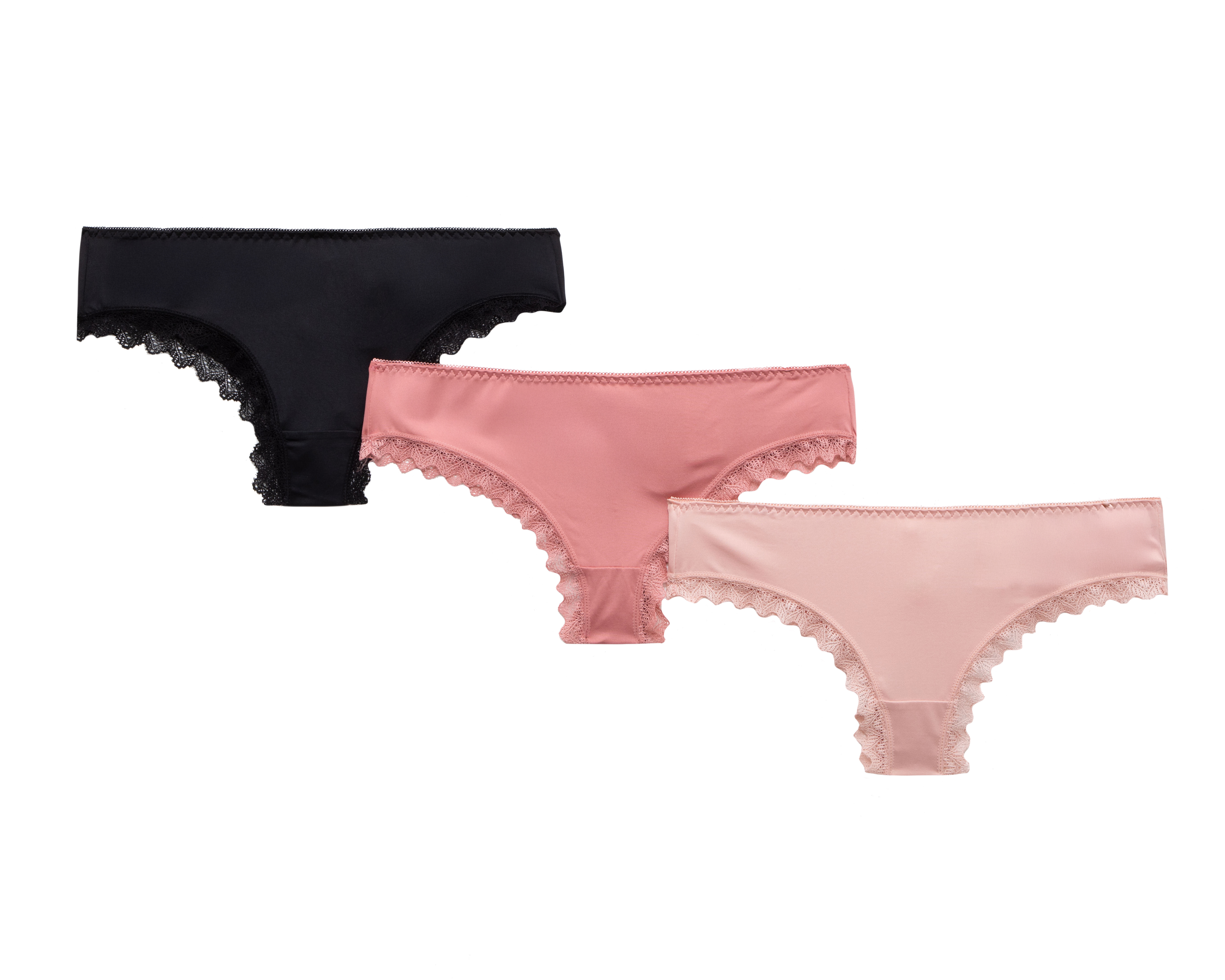 Foto 2 pulgar | Foto 1 | Bikini con Encaje Hush para Mujer 3 Piezas