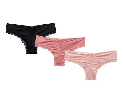 Foto 2 | Foto 2 | Bikini con Encaje Hush para Mujer 3 Piezas