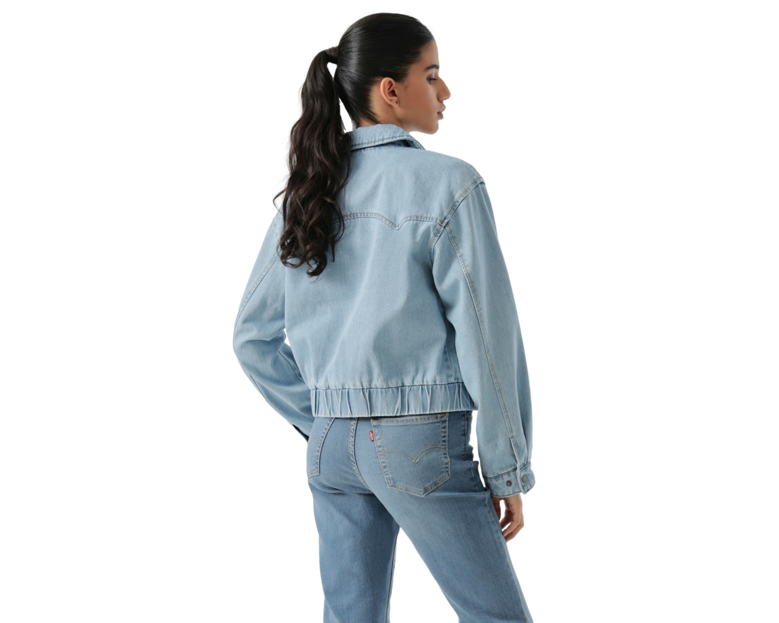 Foto 4 pulgar | Foto 3 | Chamarra de Mezclilla Levi's para Mujer