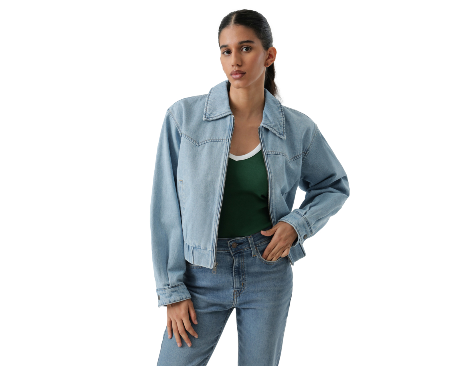 Foto 7 pulgar | Foto 6 | Chamarra de Mezclilla Levi's para Mujer