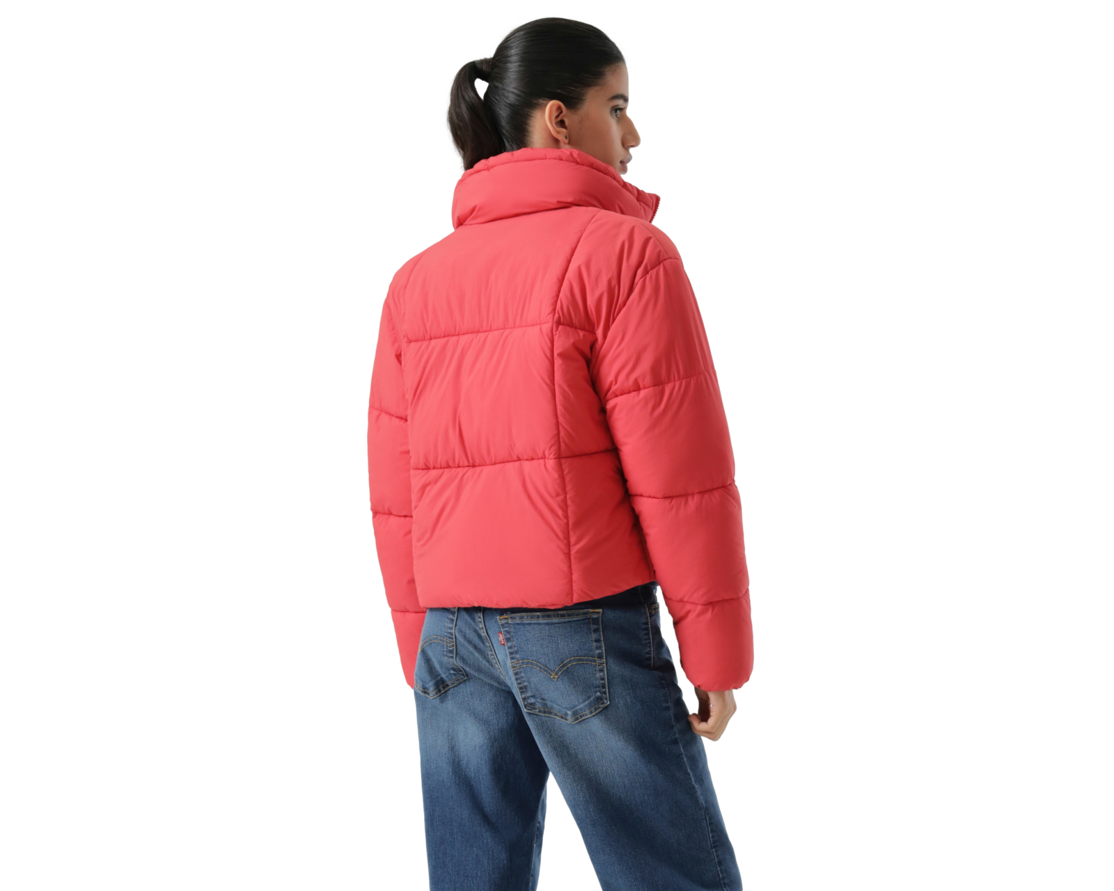 Foto 4 pulgar | Foto 3 | Chamarra Capitonada Levi's para Mujer