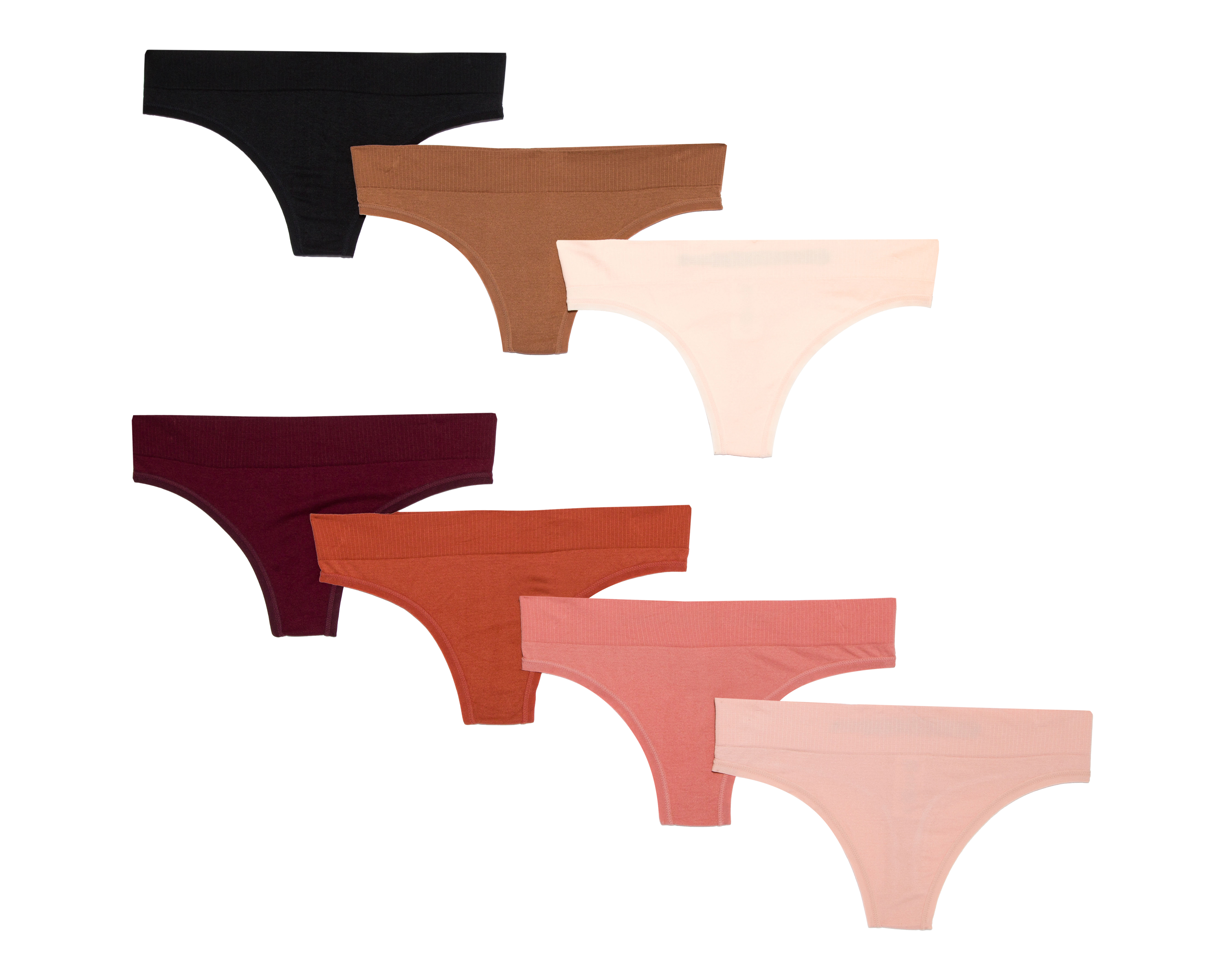 Foto 2 pulgar | Foto 1 | Tanga Fitwell para Mujer 7 Piezas
