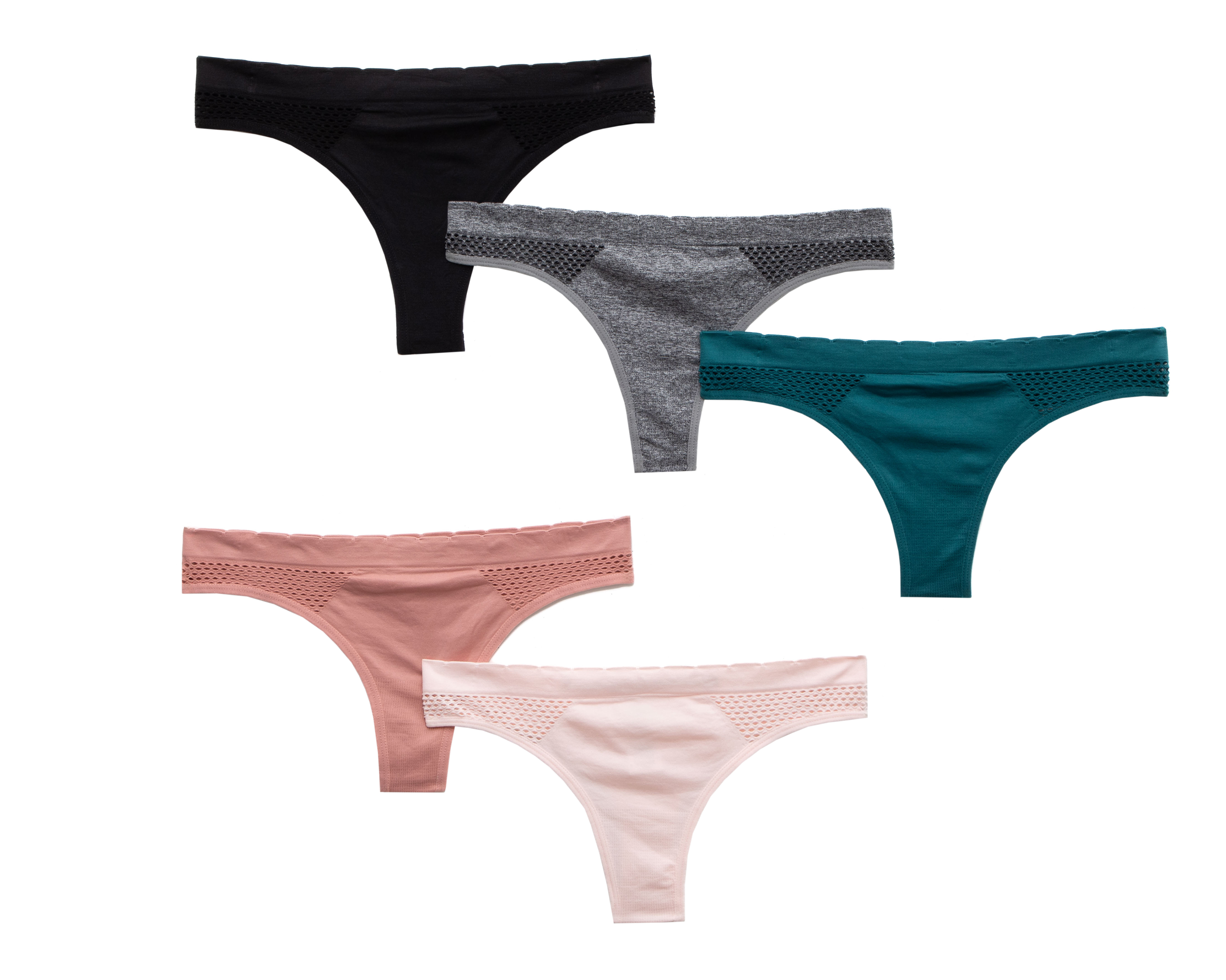 Tanga con Red Fitwell para Mujer 5 Piezas