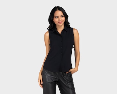 Foto 1 | Foto 1 | Blusa Jennifer Lopez sin Mangas con Botones