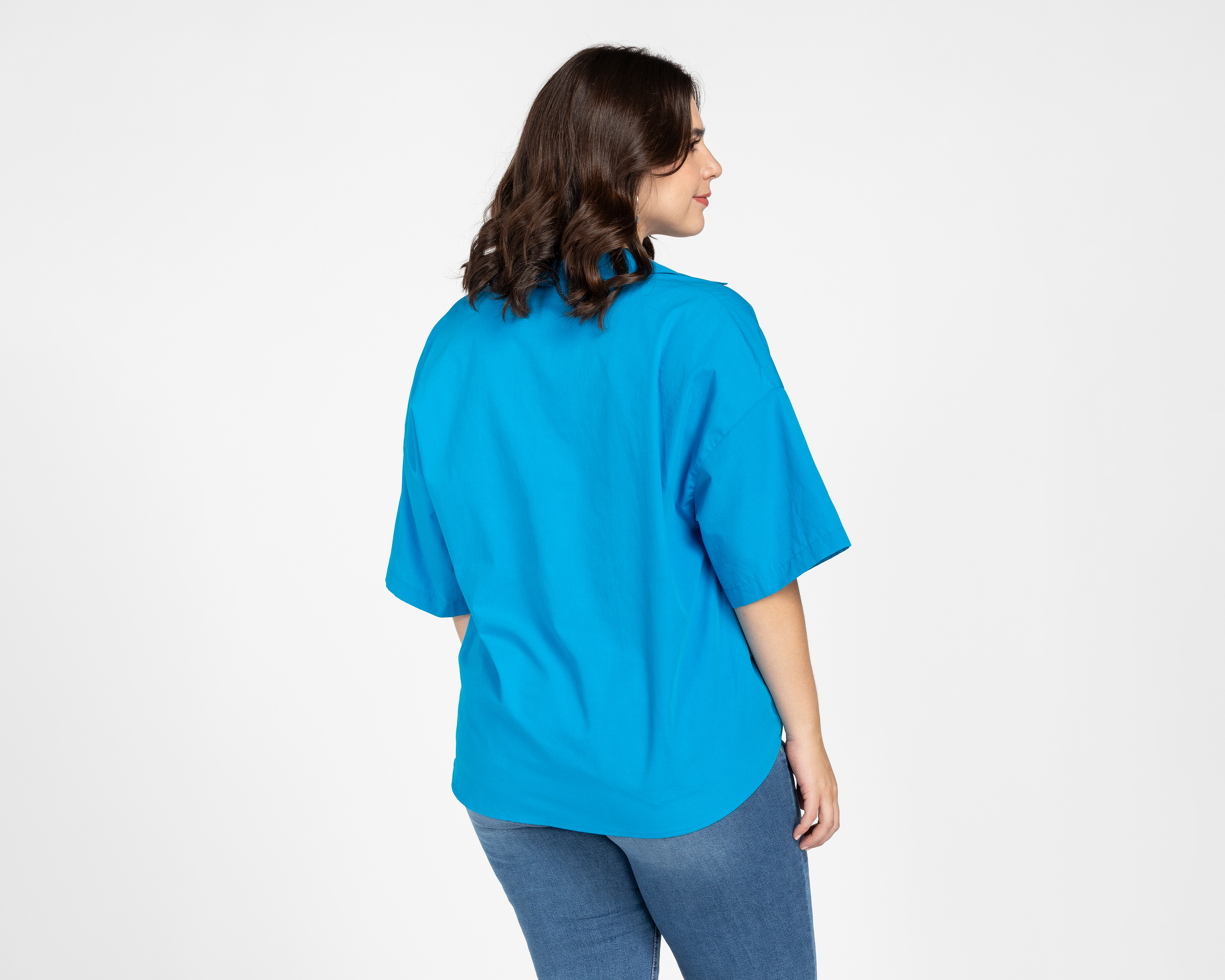 Foto 6 | Foto 6 | Blusa Sahara Manga Corta con Botones