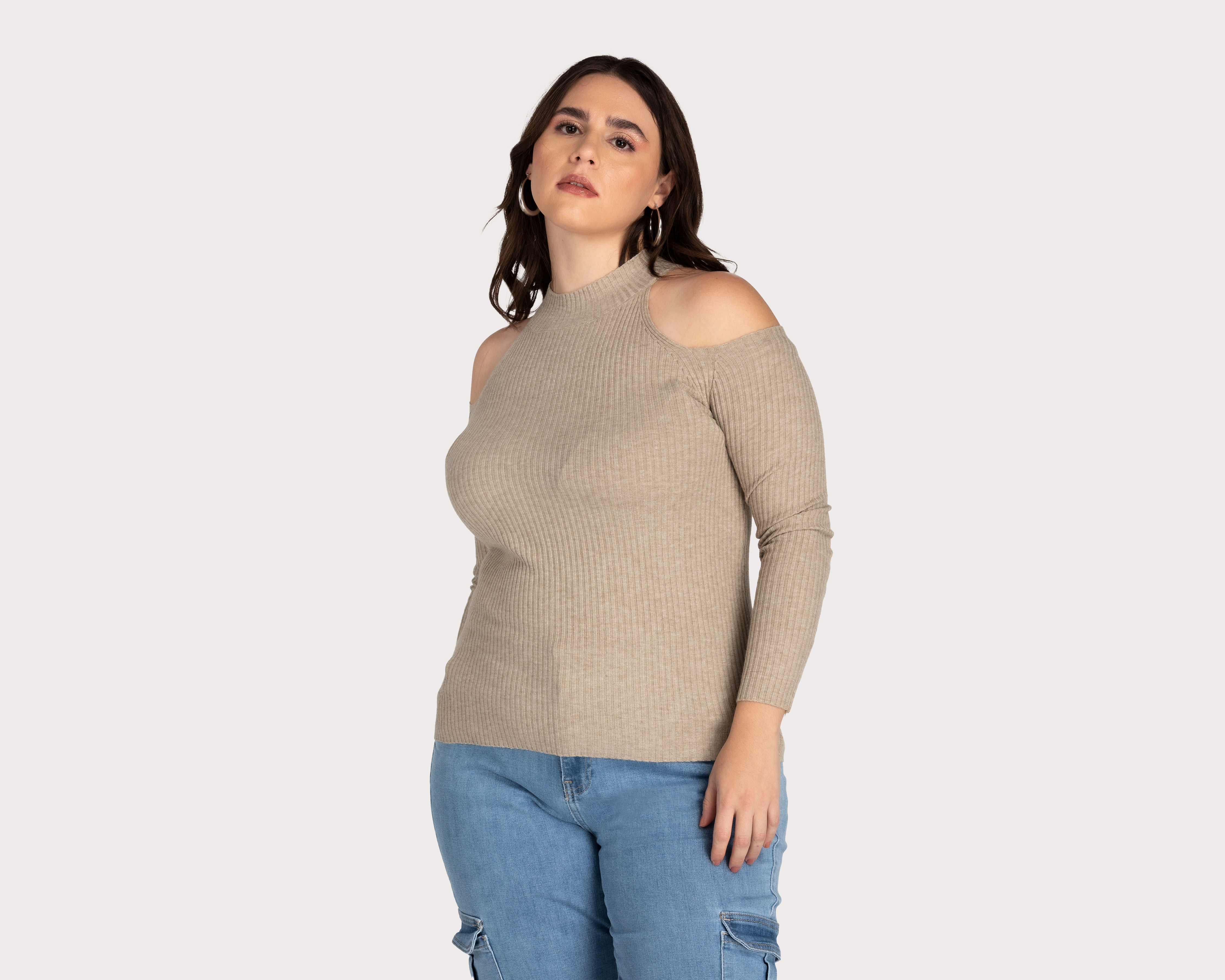 Foto 1 | Foto 1 | Blusa Refill Manga Larga con Abertura en los Hombros