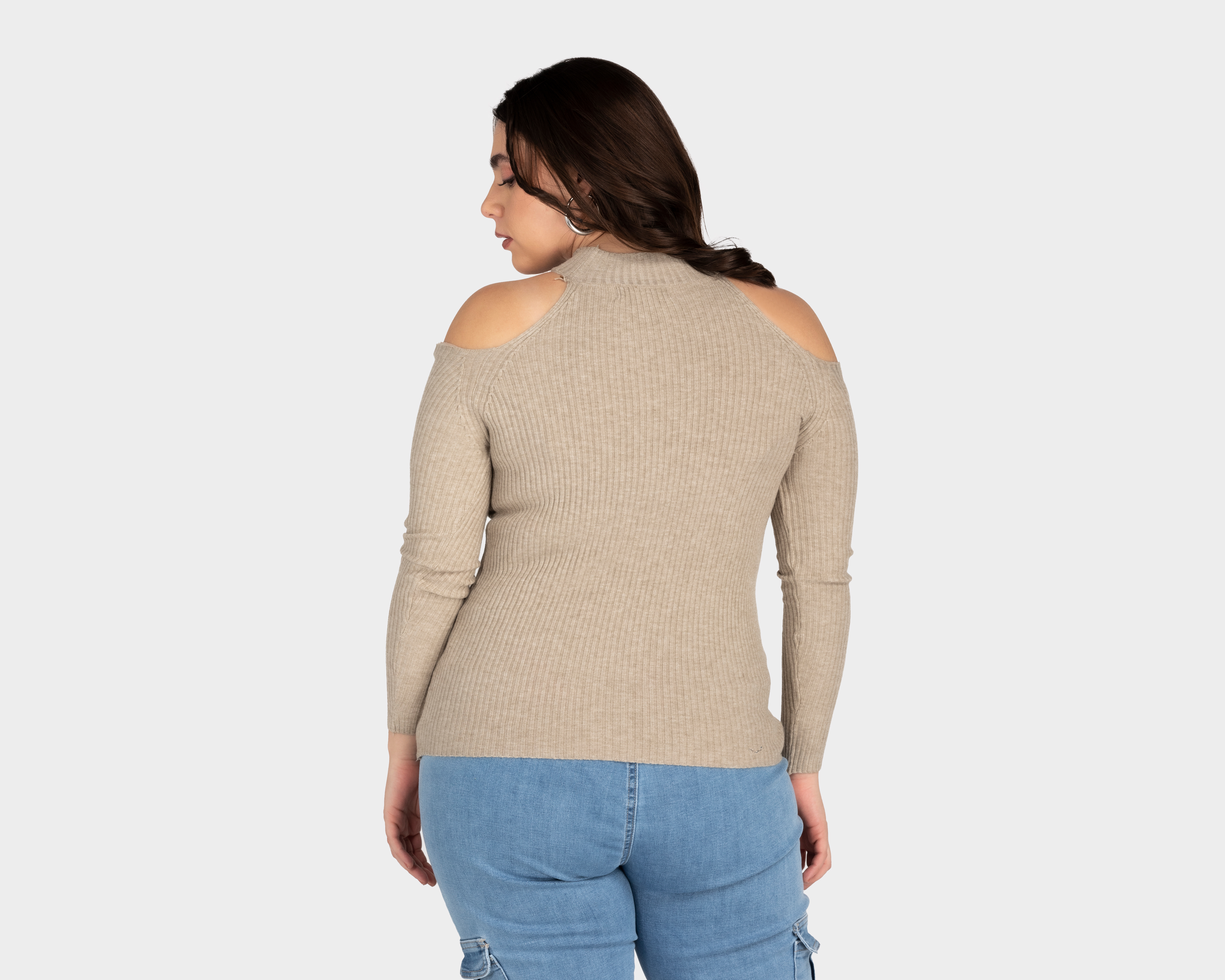 Foto 4 pulgar | Foto 3 | Blusa Refill Manga Larga con Abertura en los Hombros