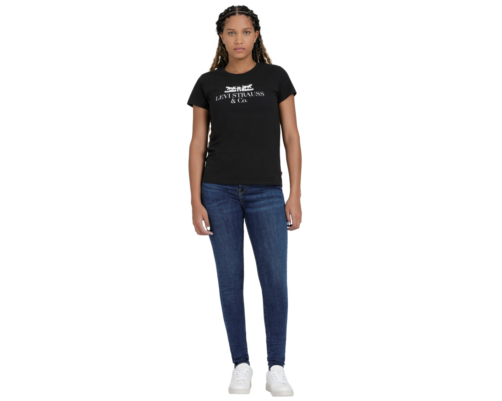 Jeans Super Skinny Levi's 720 High Rise para Mujer