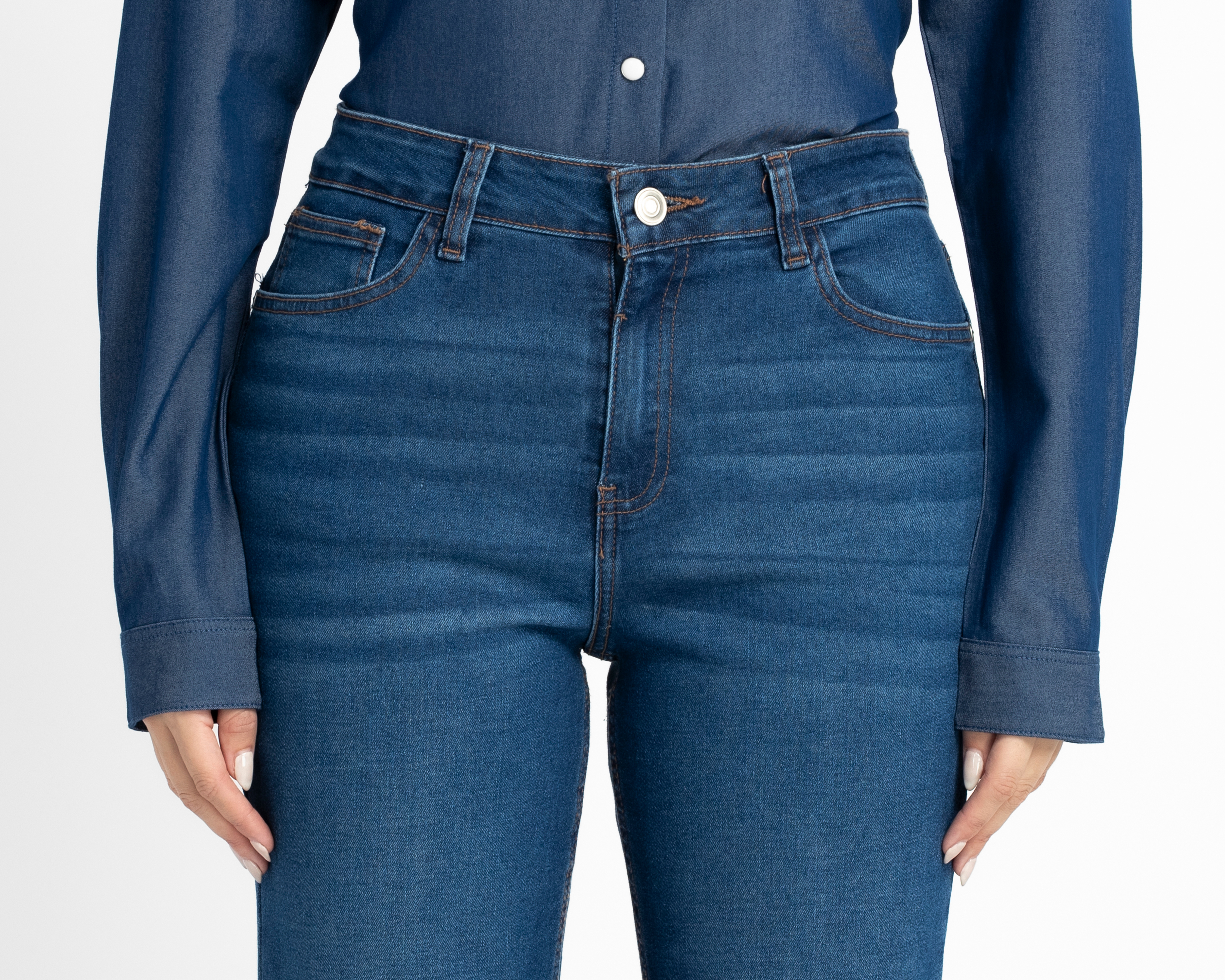 Foto 5 pulgar | Foto 4 | Jeans Flare Lucky Star para Mujer