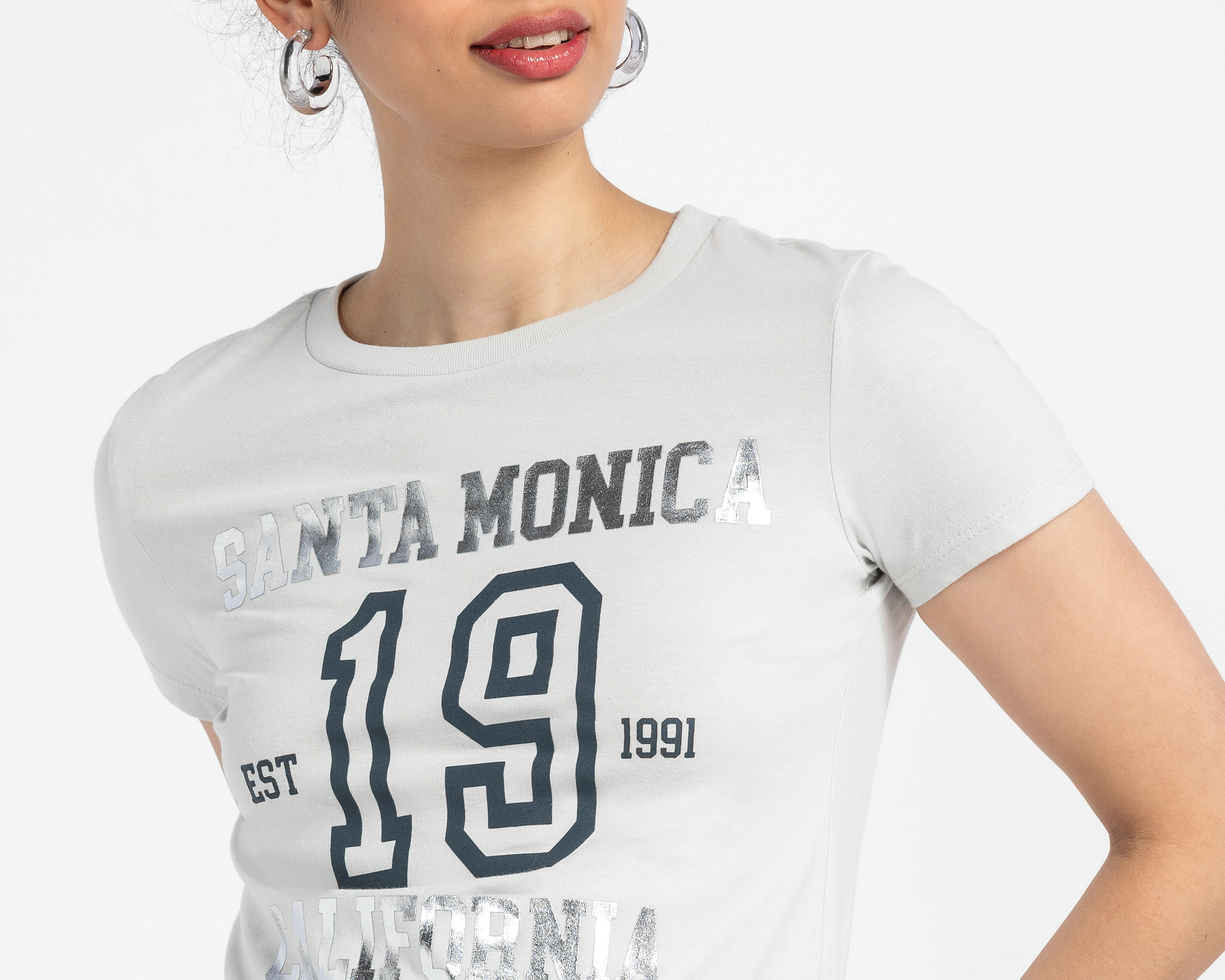 Foto 4 | Foto 4 | Playera Manga Corta Refill para Mujer