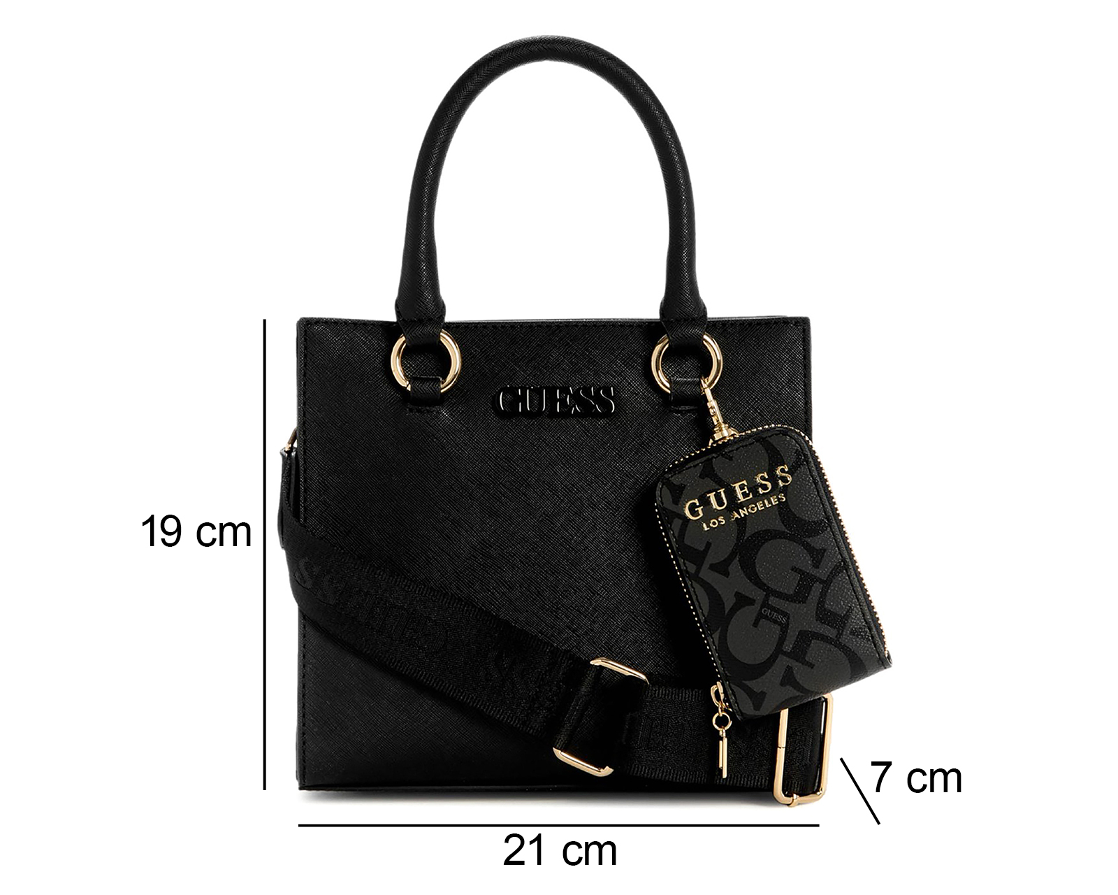 Foto 5 pulgar | Foto 4 | Bolsa de Mano Guess Zinnia con Monedero