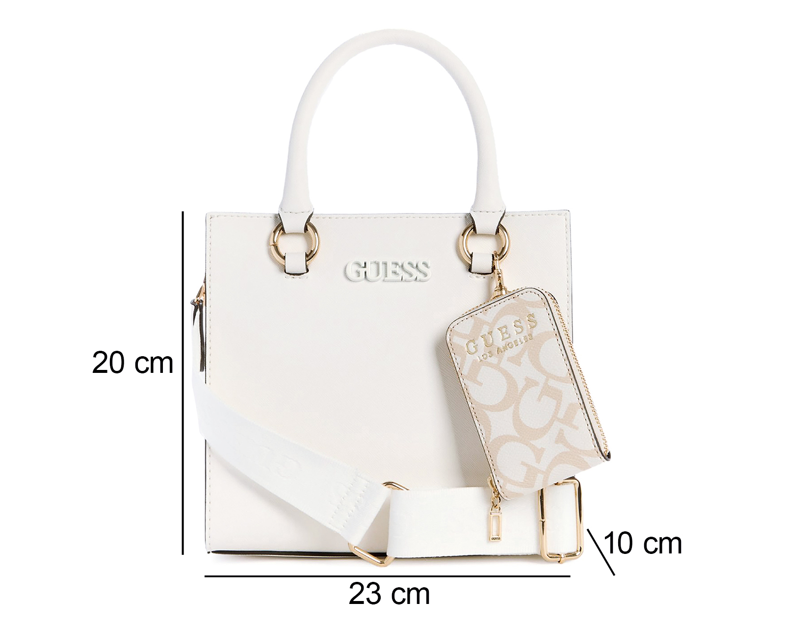 Foto 5 pulgar | Foto 4 | Bolsa de Mano Guess Zinnia con Monedero