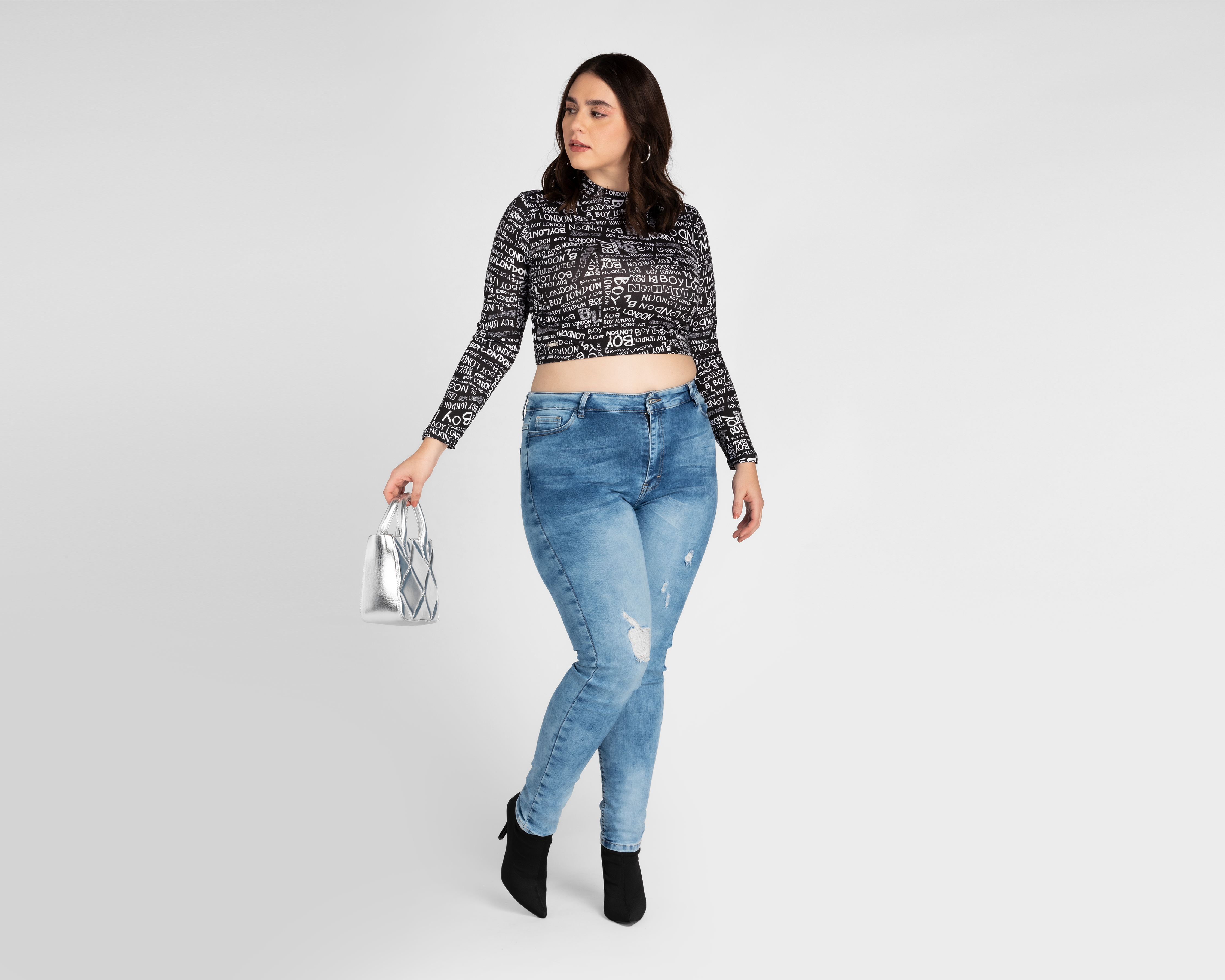 Foto 2 | Foto 2 | Blusa Boy London Manga Larga con Estampado