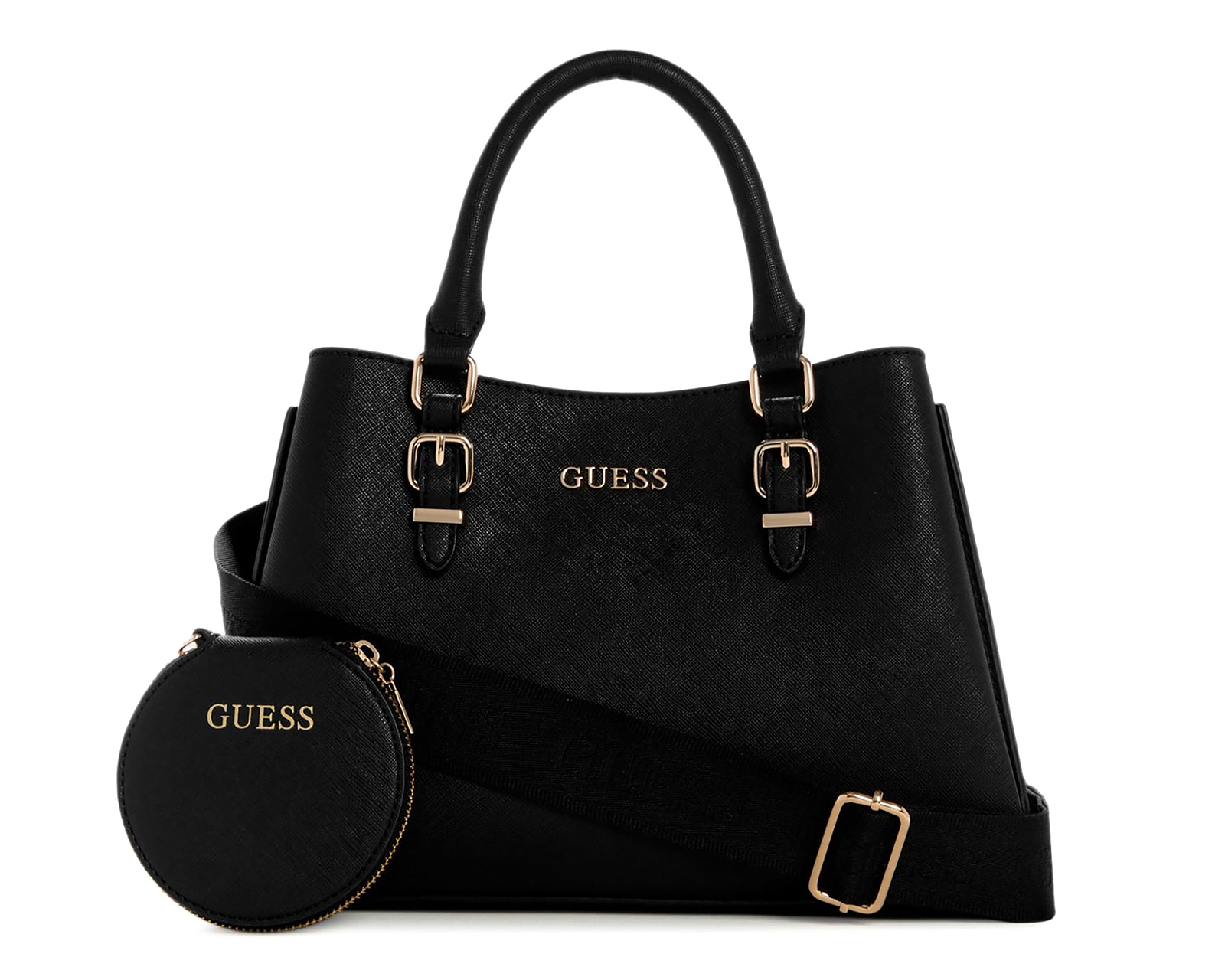 Foto 2 pulgar | Foto 1 | Bolsa de Mano Guess Aengus con Monedero