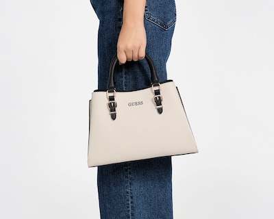 Foto 5 | Foto 5 | Bolsa de Mano Guess Aengus con Monedero