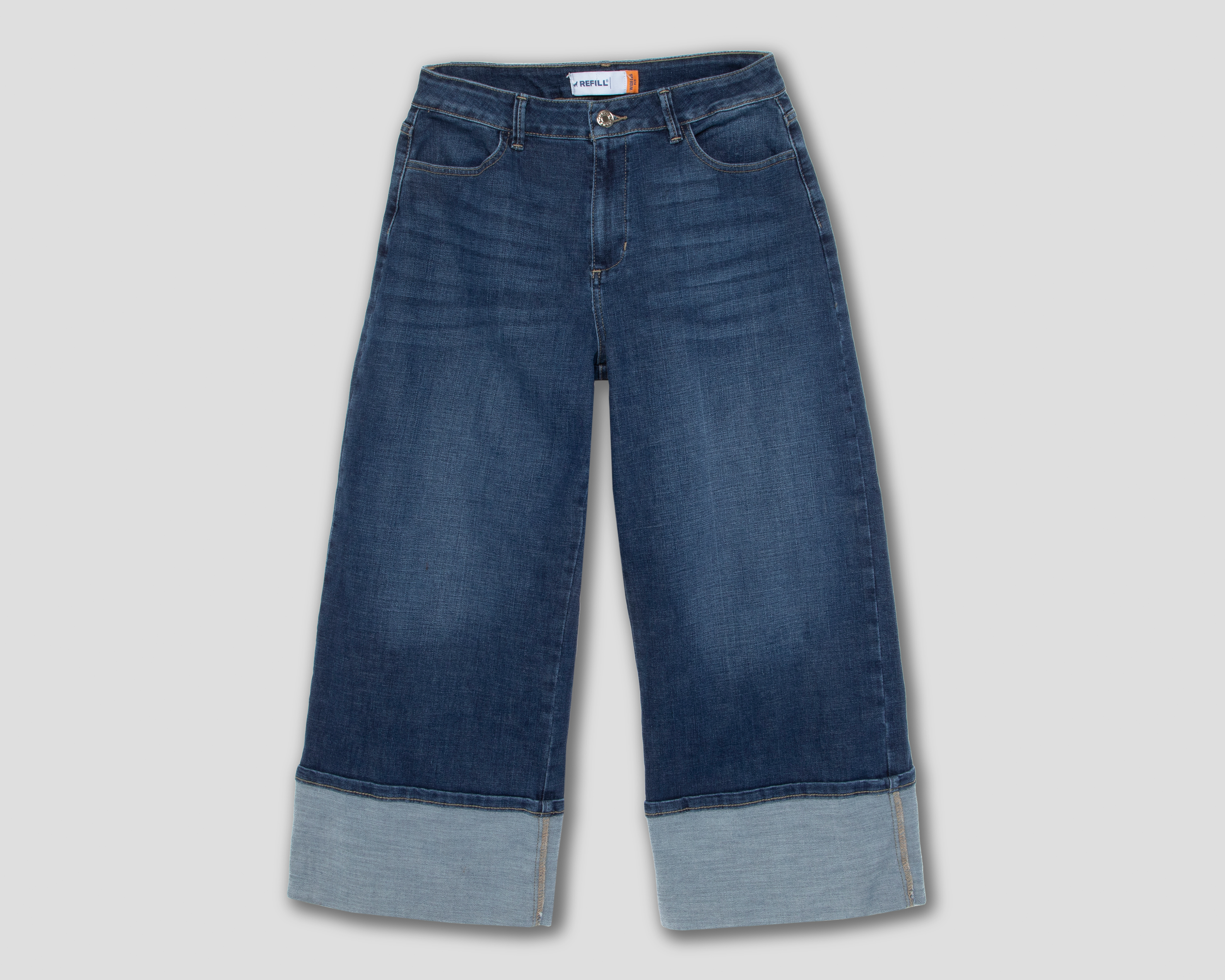 Jeans Wide Leg Refill para Mujer