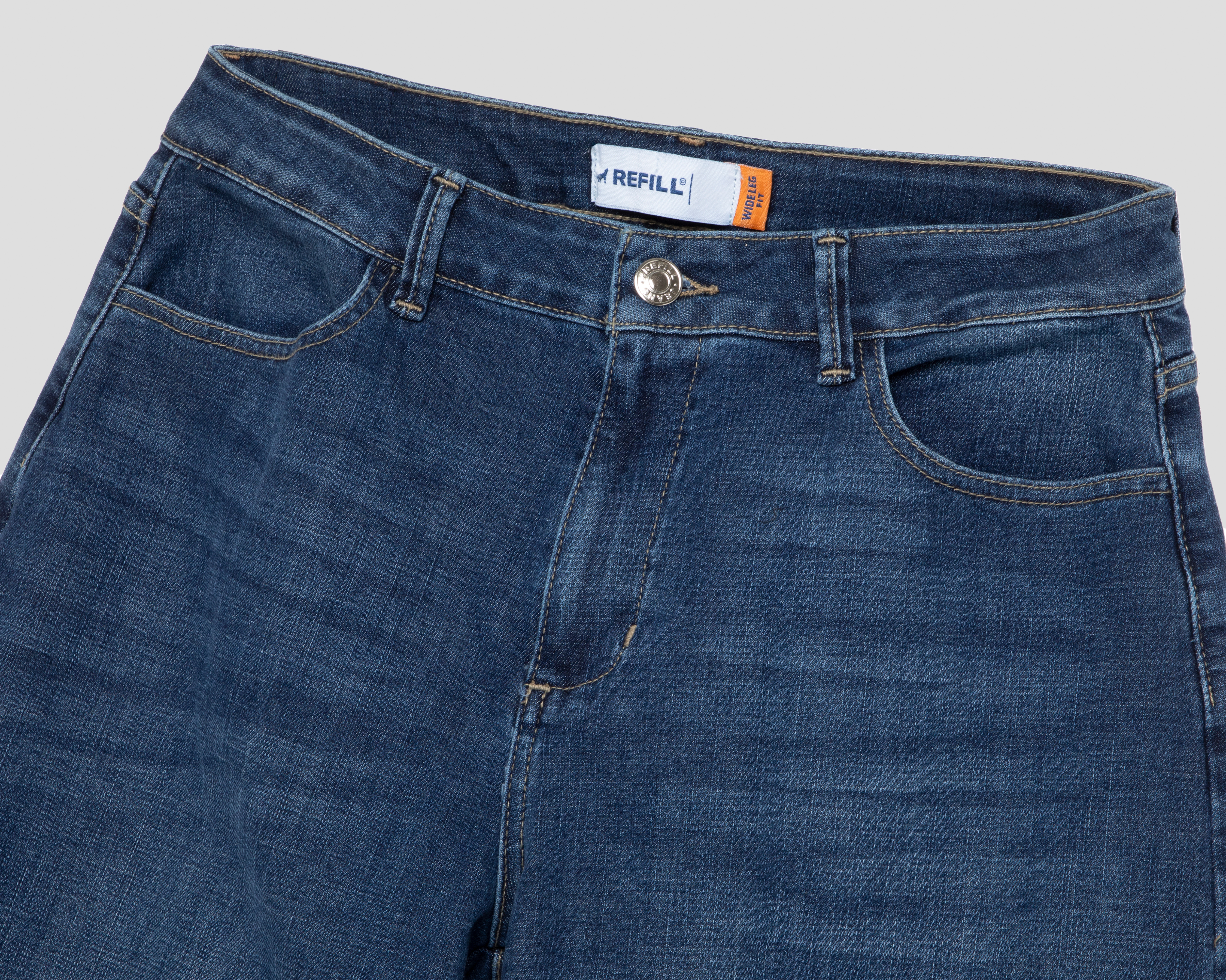 Foto 3 | Foto 3 | Jeans Wide Leg Refill para Mujer