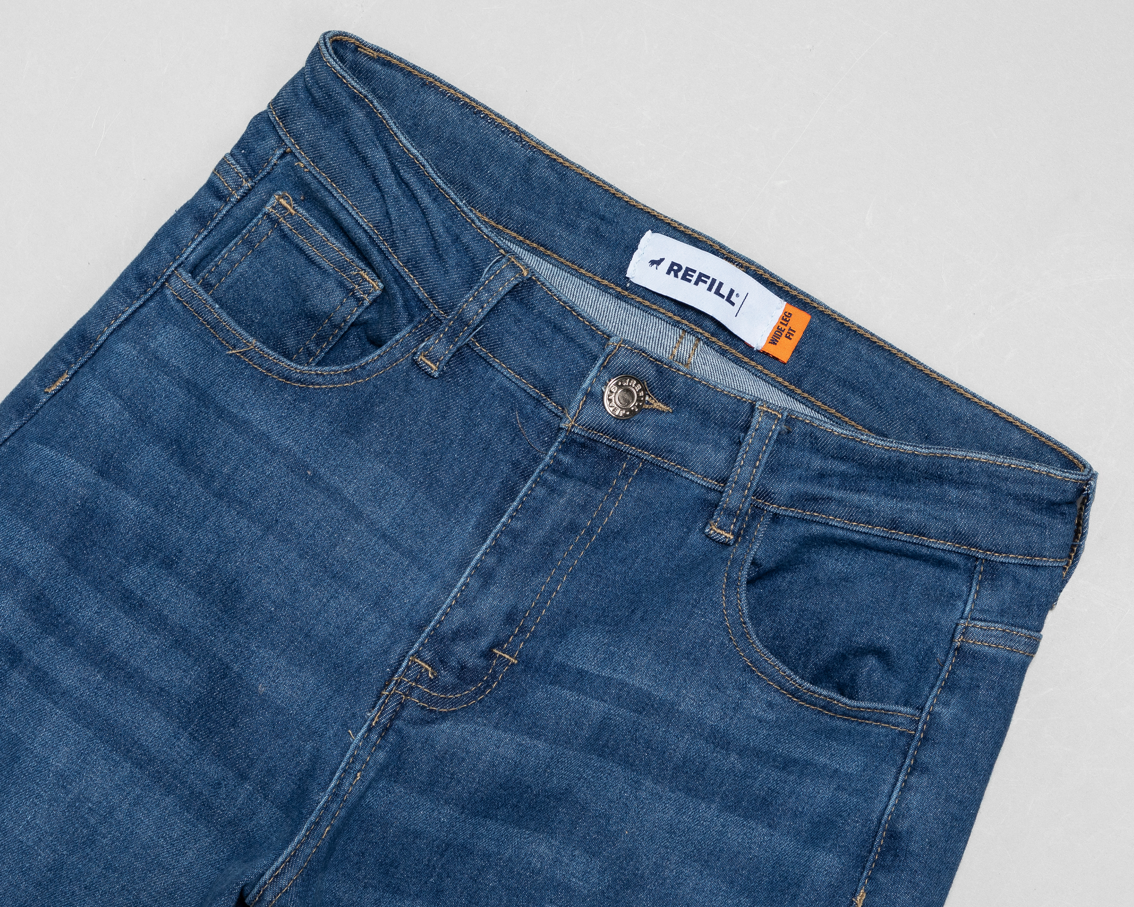 Foto 4 pulgar | Foto 3 | Jeans Wide Leg Refill Juveniles