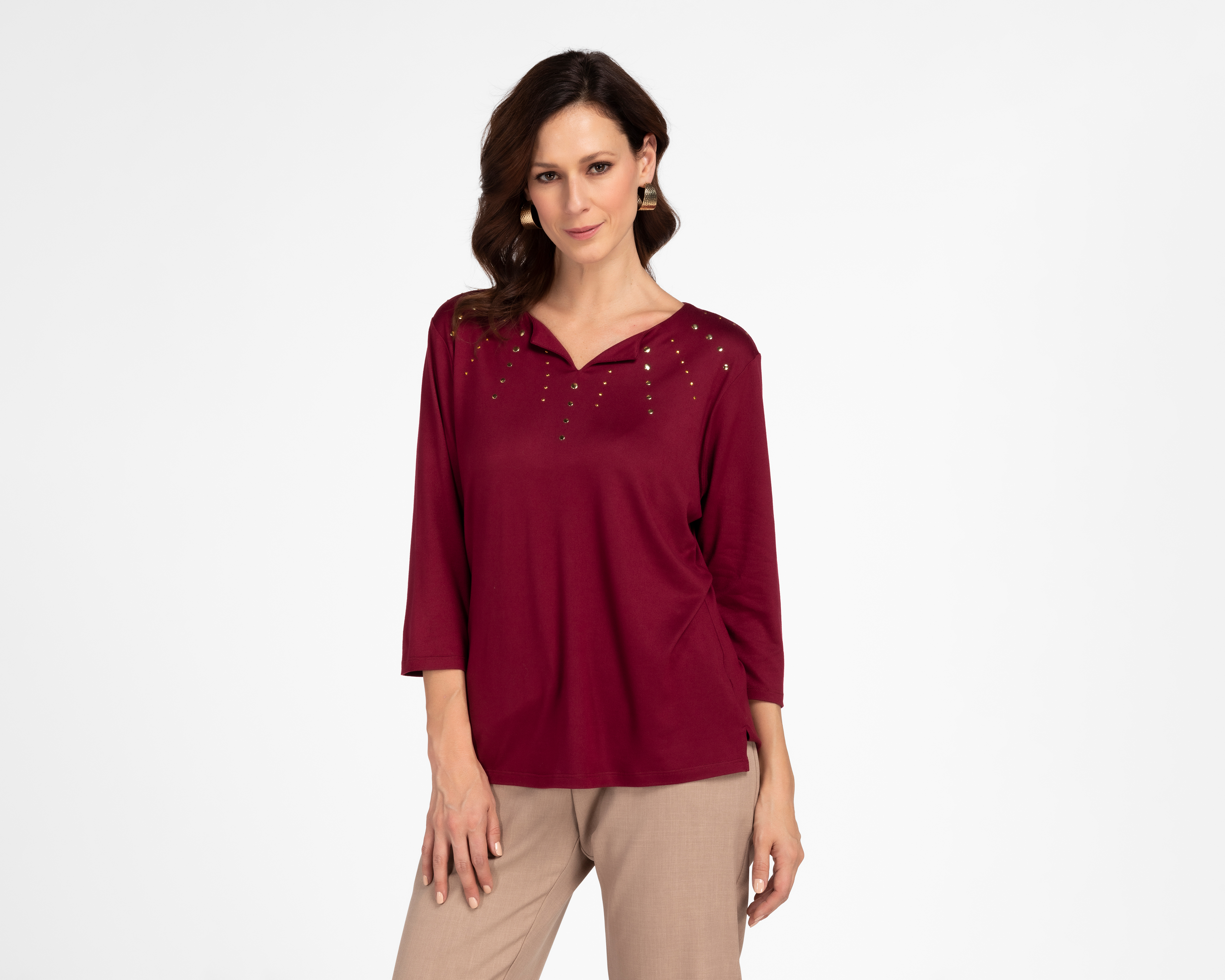 Blusa Sahara Manga 3/4