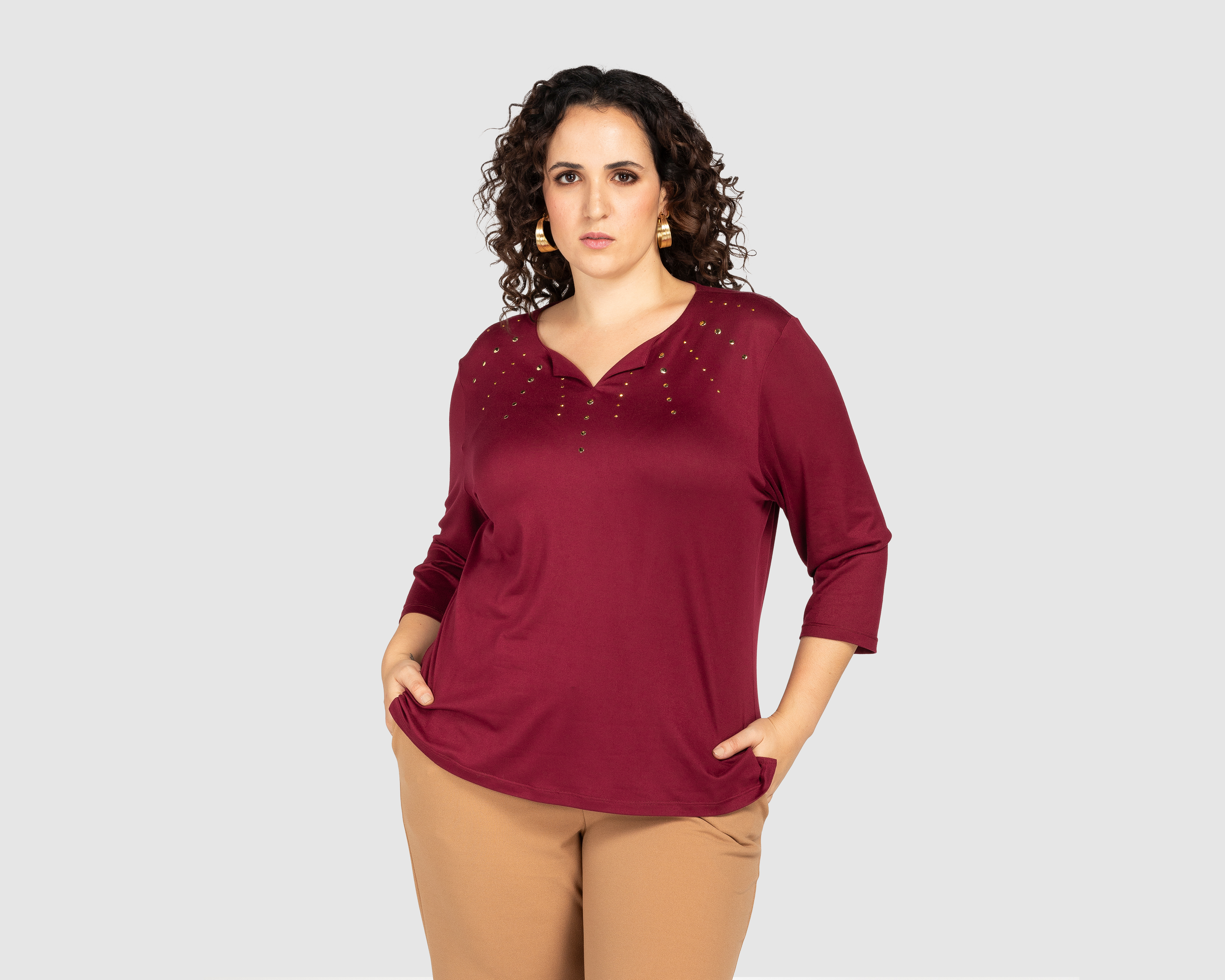 Foto 4 | Foto 4 | Blusa Sahara Manga 3/4