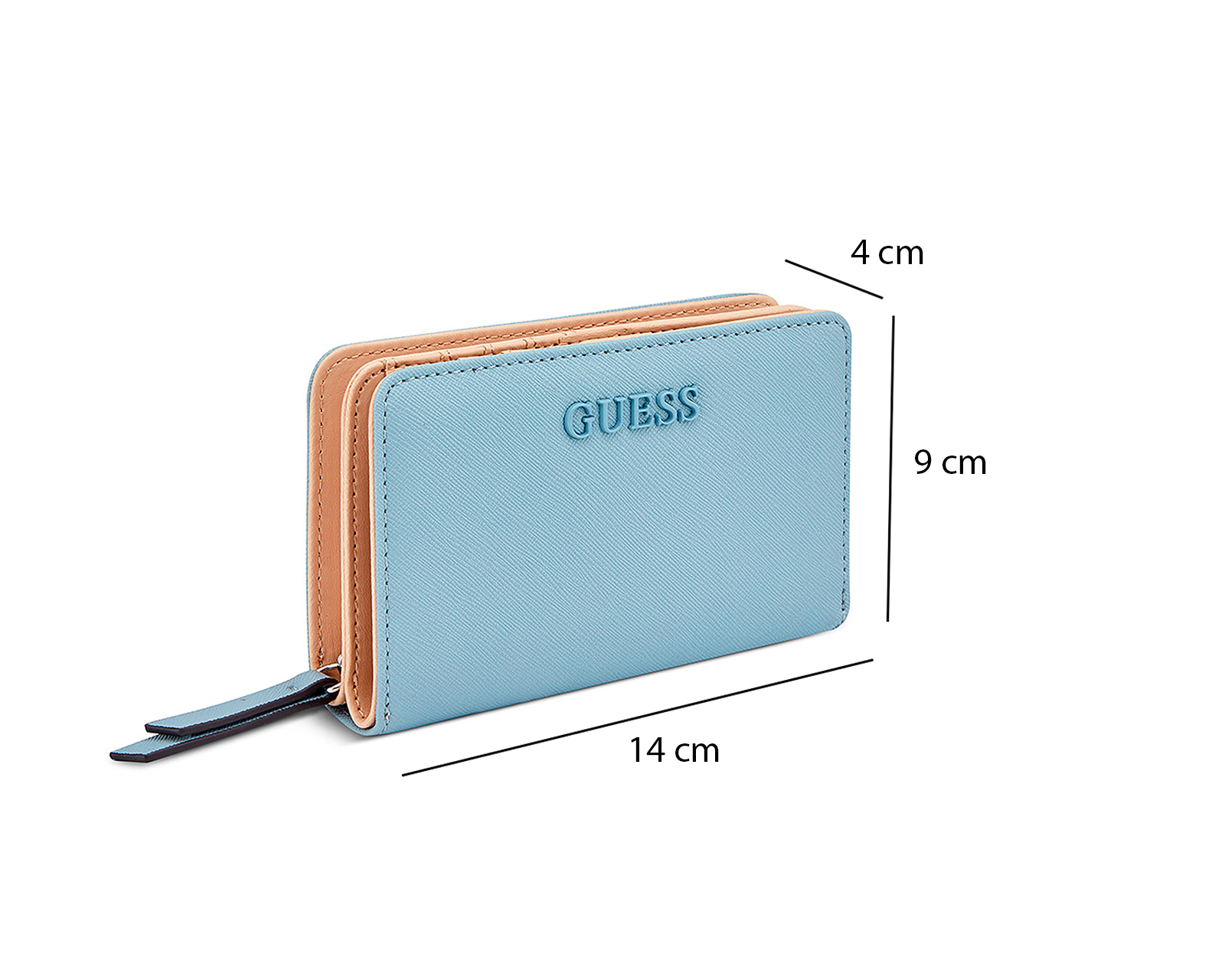 Foto 4 | Foto 4 | Monedero para Mujer Guess Azul Remy