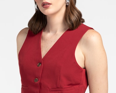 Foto 4 | Foto 4 | Chaleco Rojo Sahara para Mujer