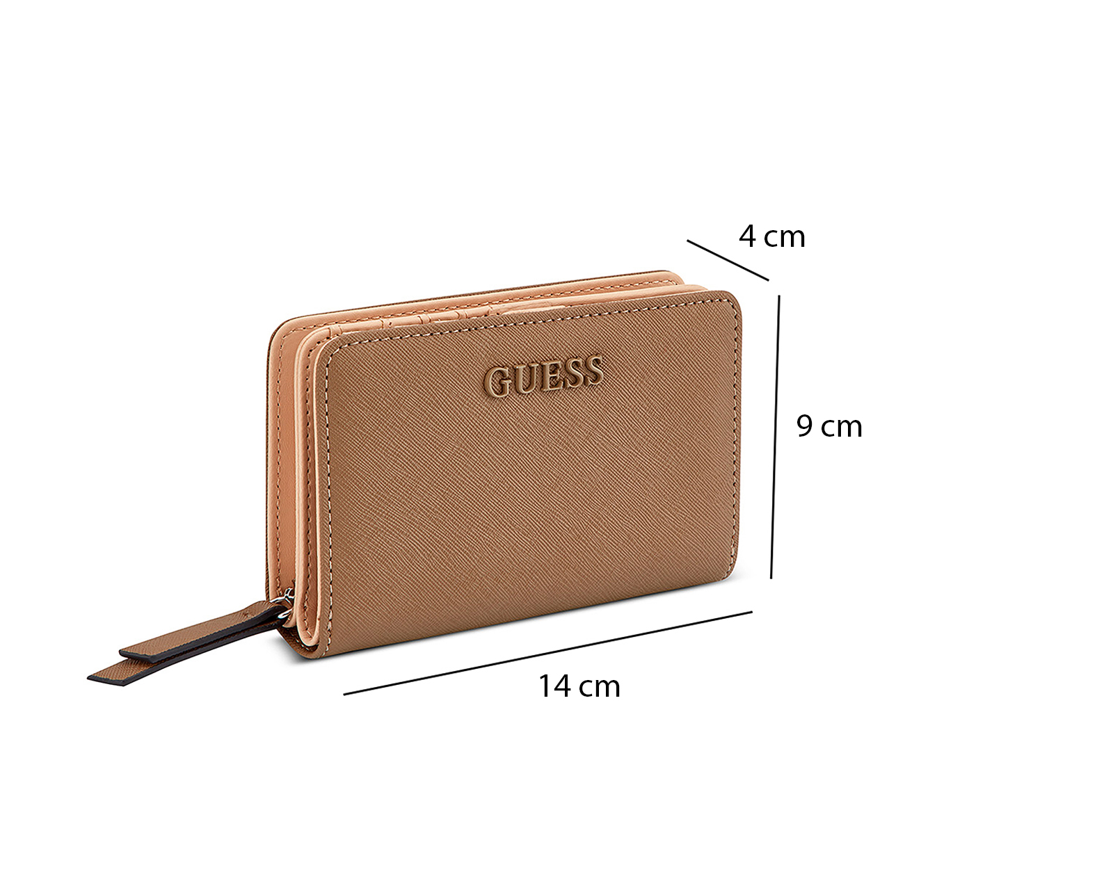 Foto 5 | Foto 5 | Monedero para Mujer Guess Café Remy