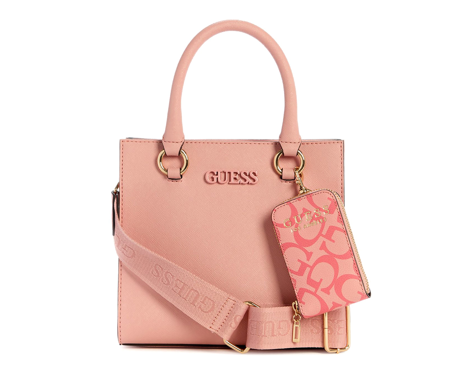 Bolsa de Mano Guess Small Satchel con Monedero