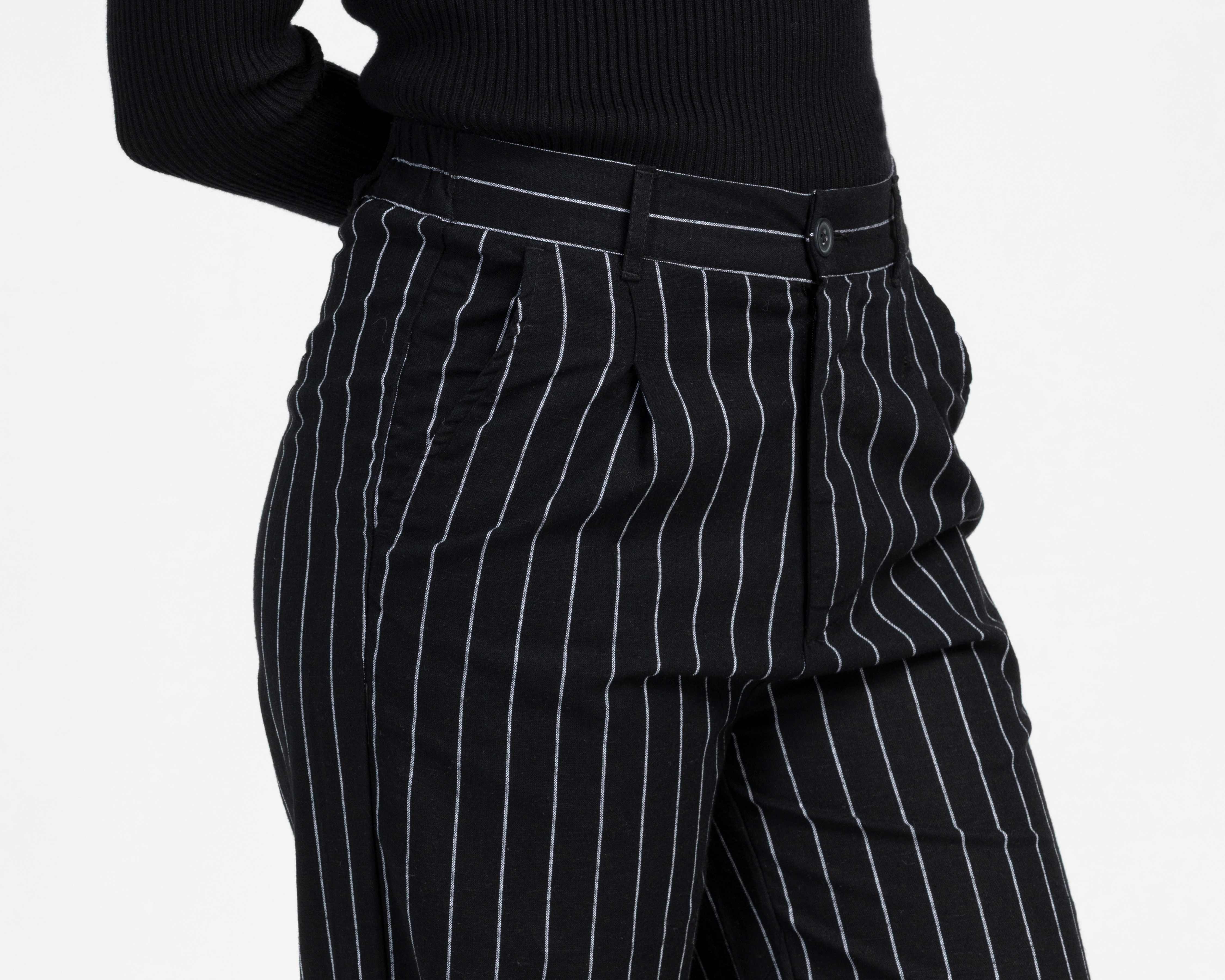 Foto 5 pulgar | Foto 4 | Pantalón Formal Sahara Negro para Mujer