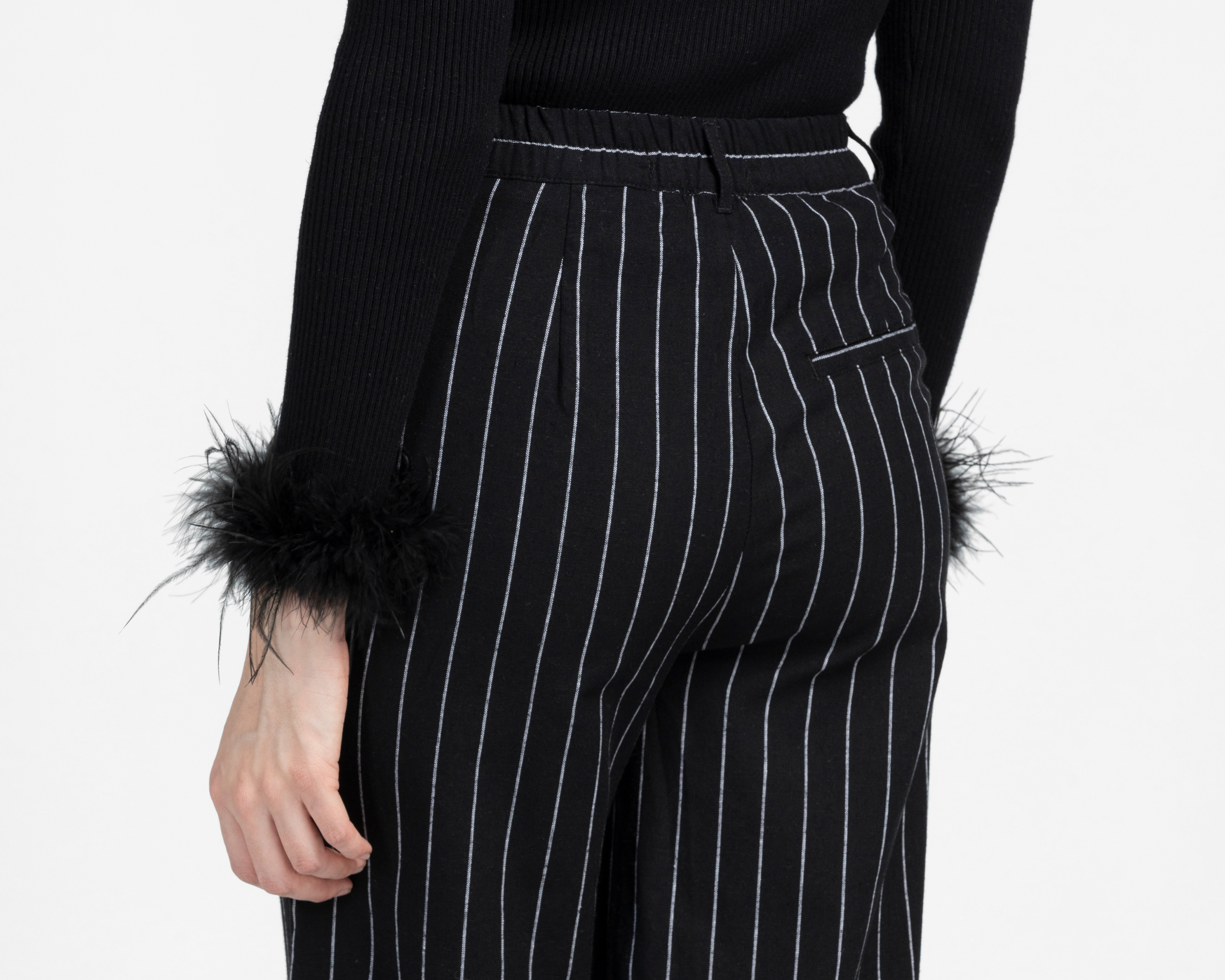 Foto 6 pulgar | Foto 5 | Pantalón Formal Sahara Negro para Mujer