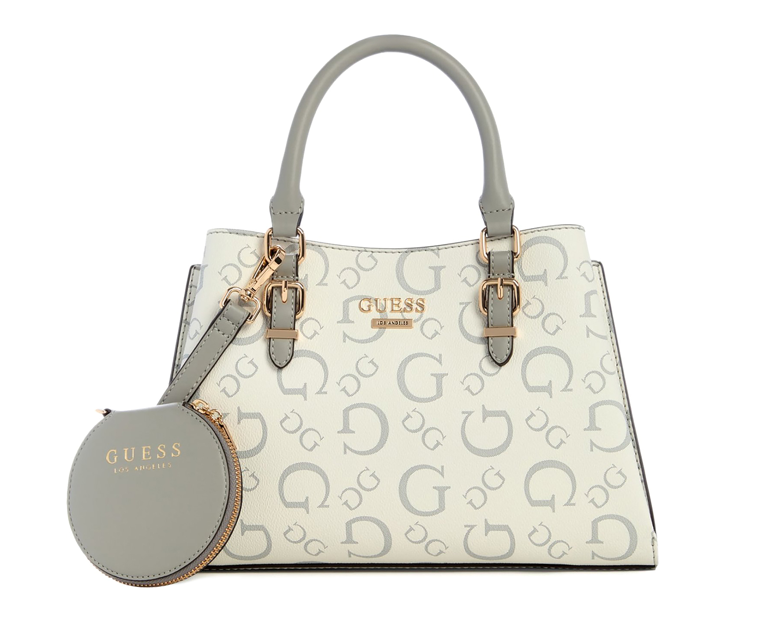 Foto 2 pulgar | Foto 1 | Bolsa Cruzada Guess Aegnus Satchel con Monedero