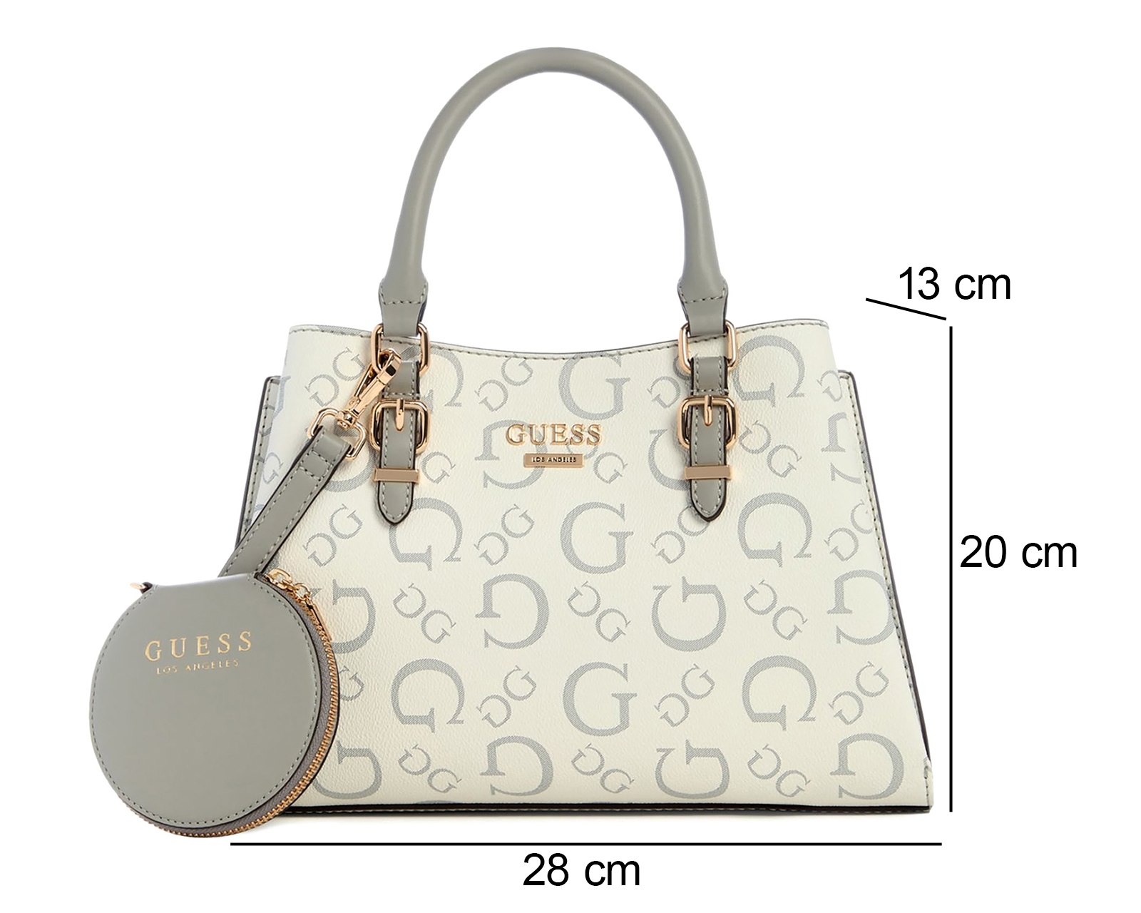 Foto 5 pulgar | Foto 4 | Bolsa Cruzada Guess Aegnus Satchel con Monedero