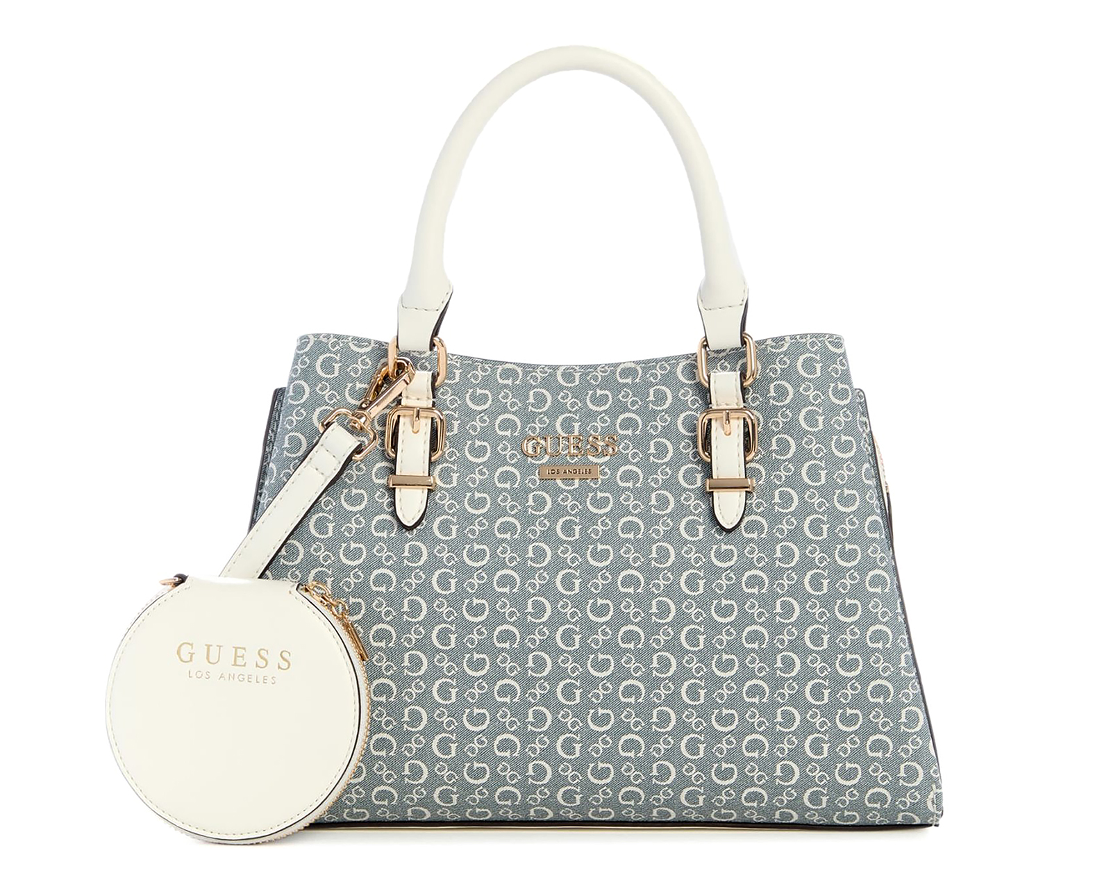 Foto 1 | Foto 1 | Bolsa de Mano Guess Aengus con Monedero