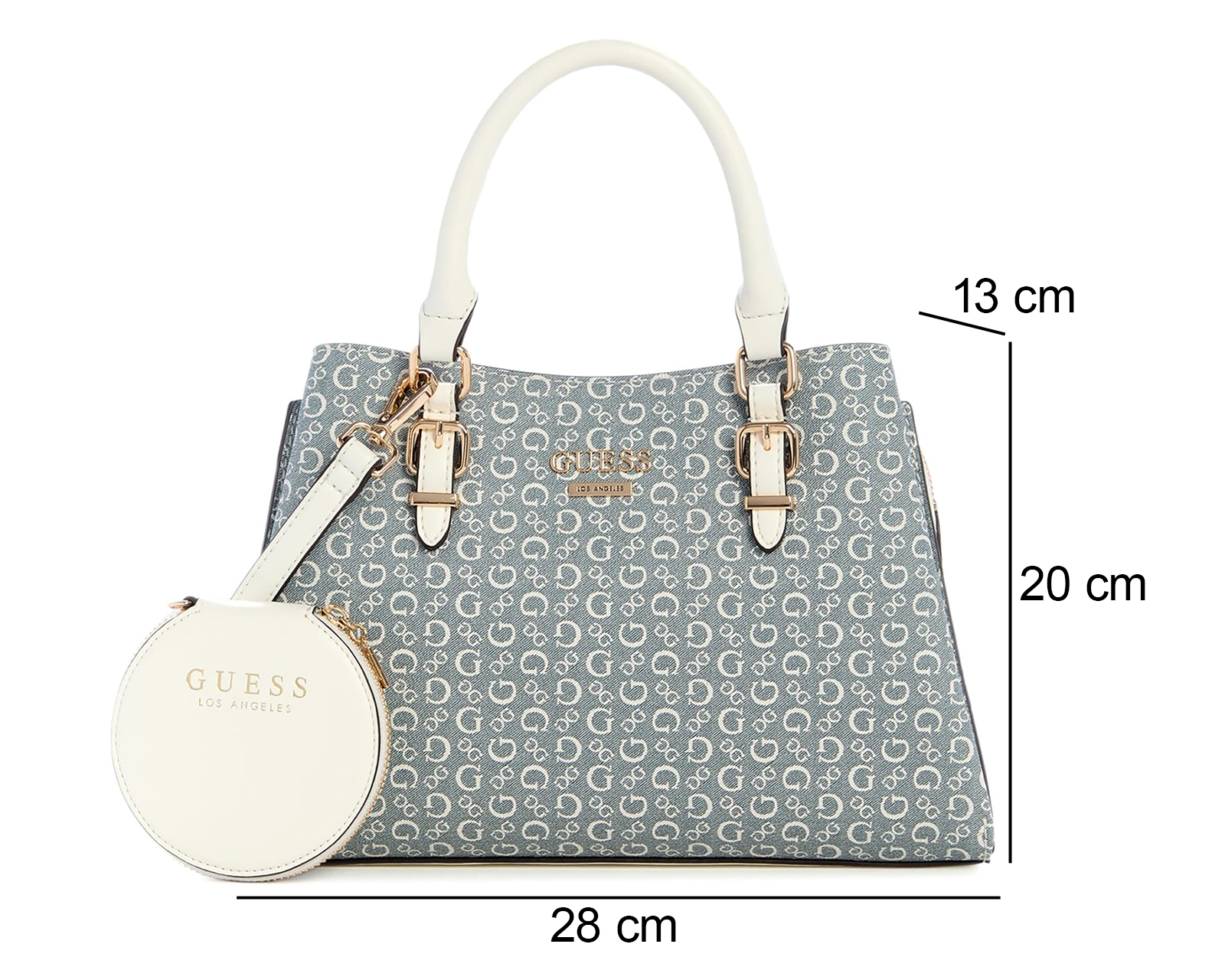 Foto 4 | Foto 4 | Bolsa de Mano Guess Aengus con Monedero