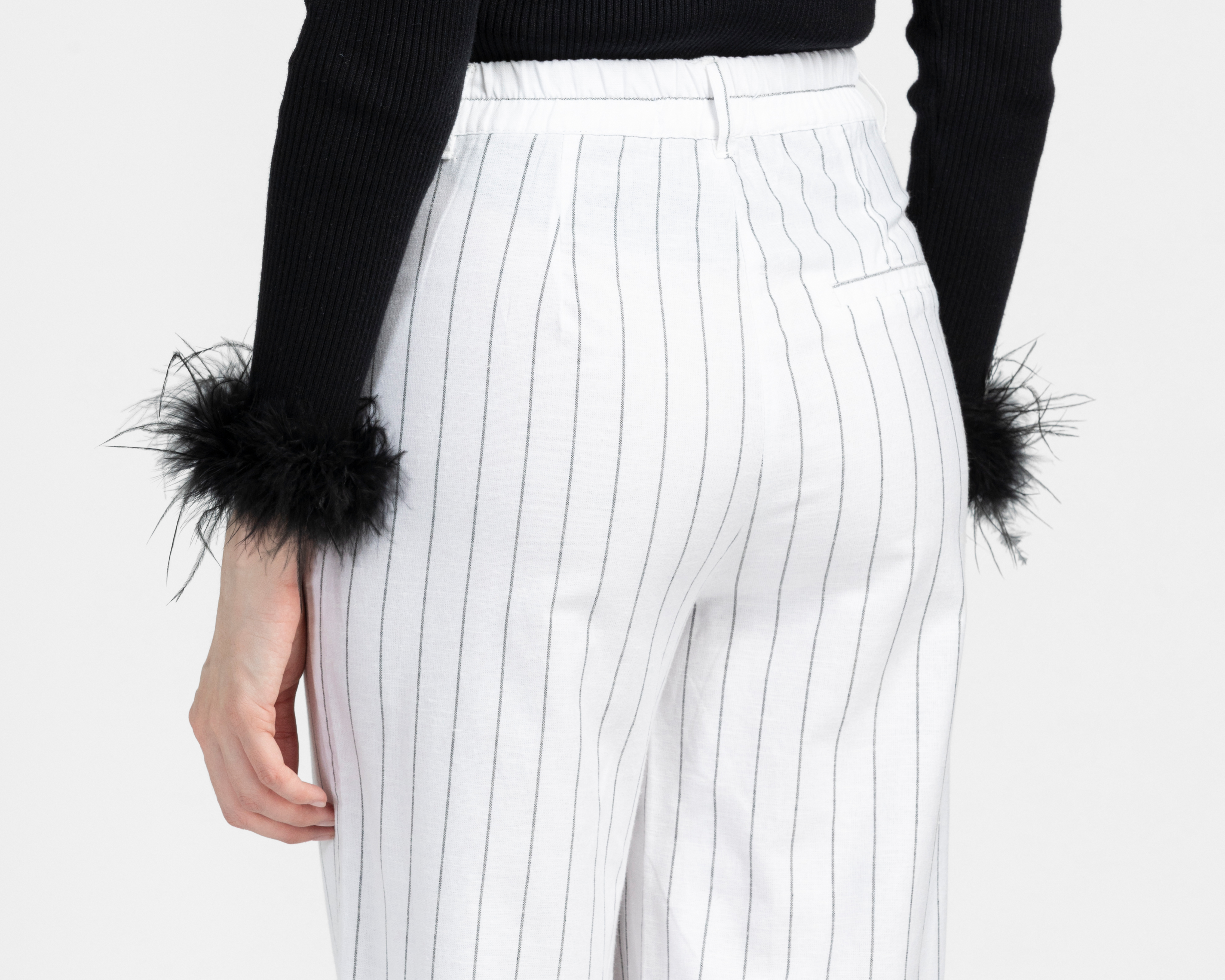 Foto 6 pulgar | Foto 5 | Pantalón de Vestir Sahara Blanco para Mujer