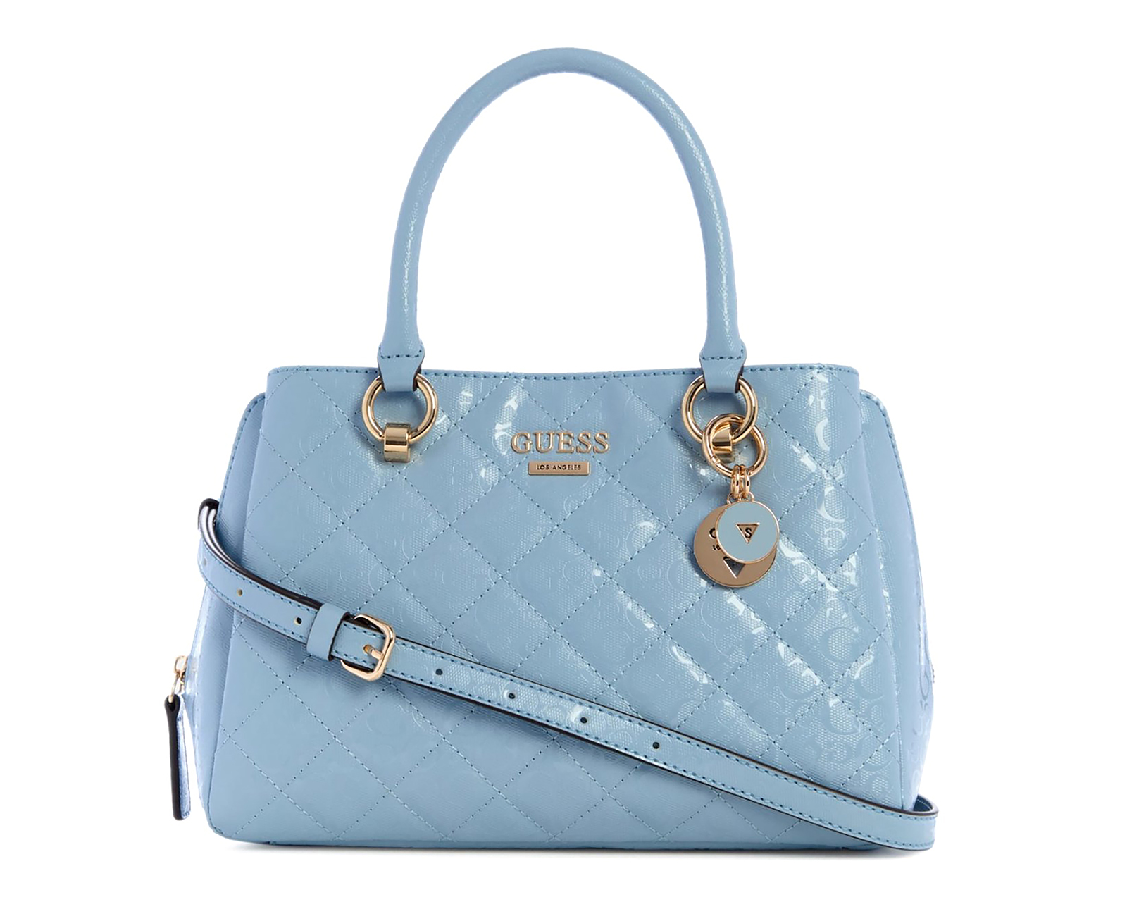 Foto 2 pulgar | Foto 1 | Bolsa de Mano Guess Stonia Satchel
