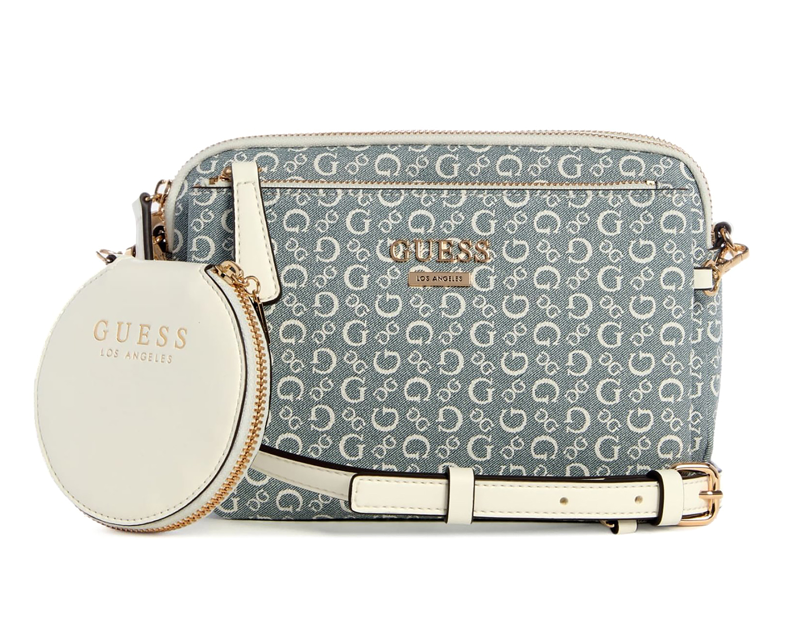 Bolsa Cruzada Guess Aengus con Monedero