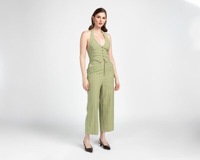 Foto 1 | Foto 1 | Jumper Casual Sahara Verde a Rayas para Mujer