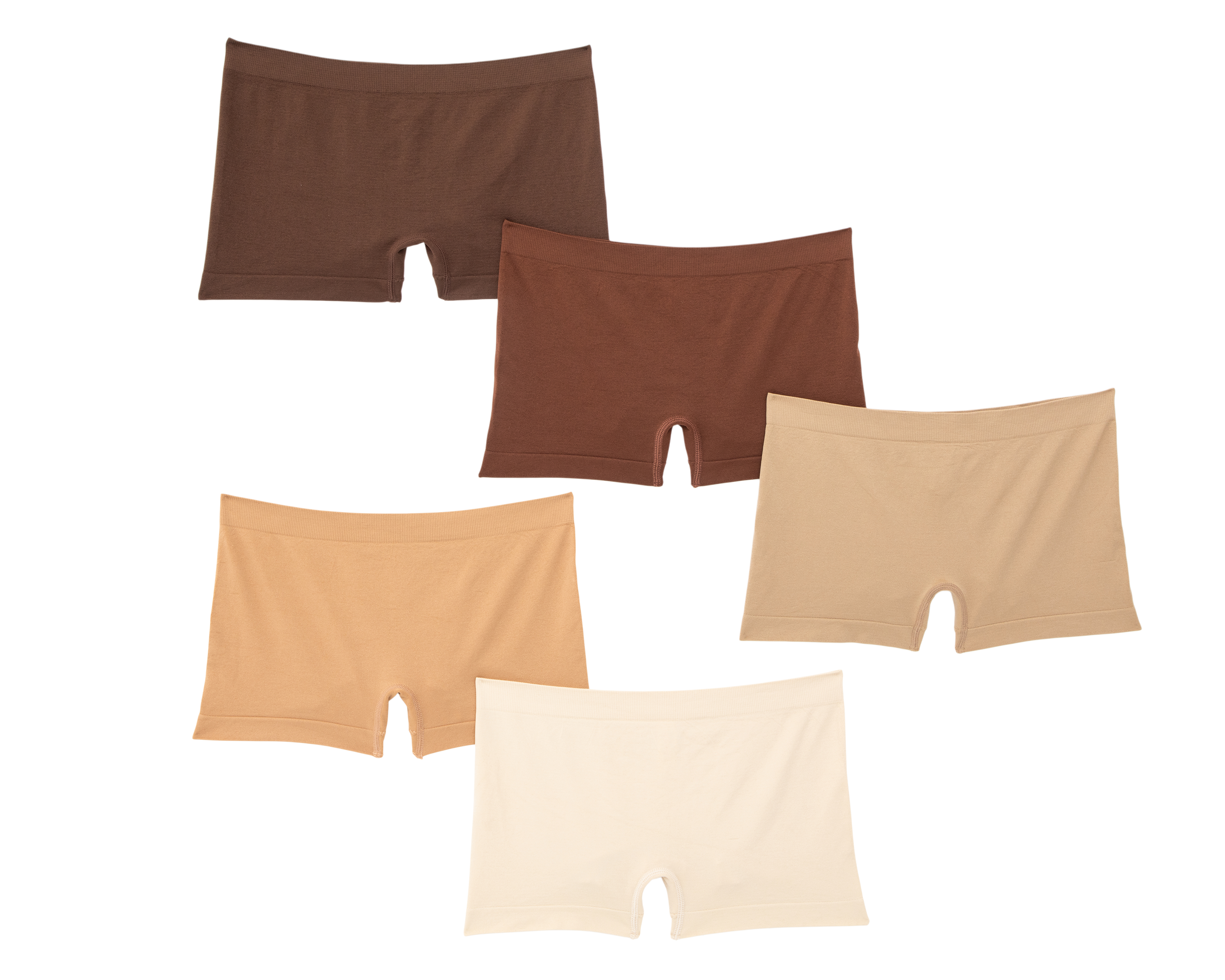 Bóxer Seamless Beauty Secret para Mujer 5 Piezas