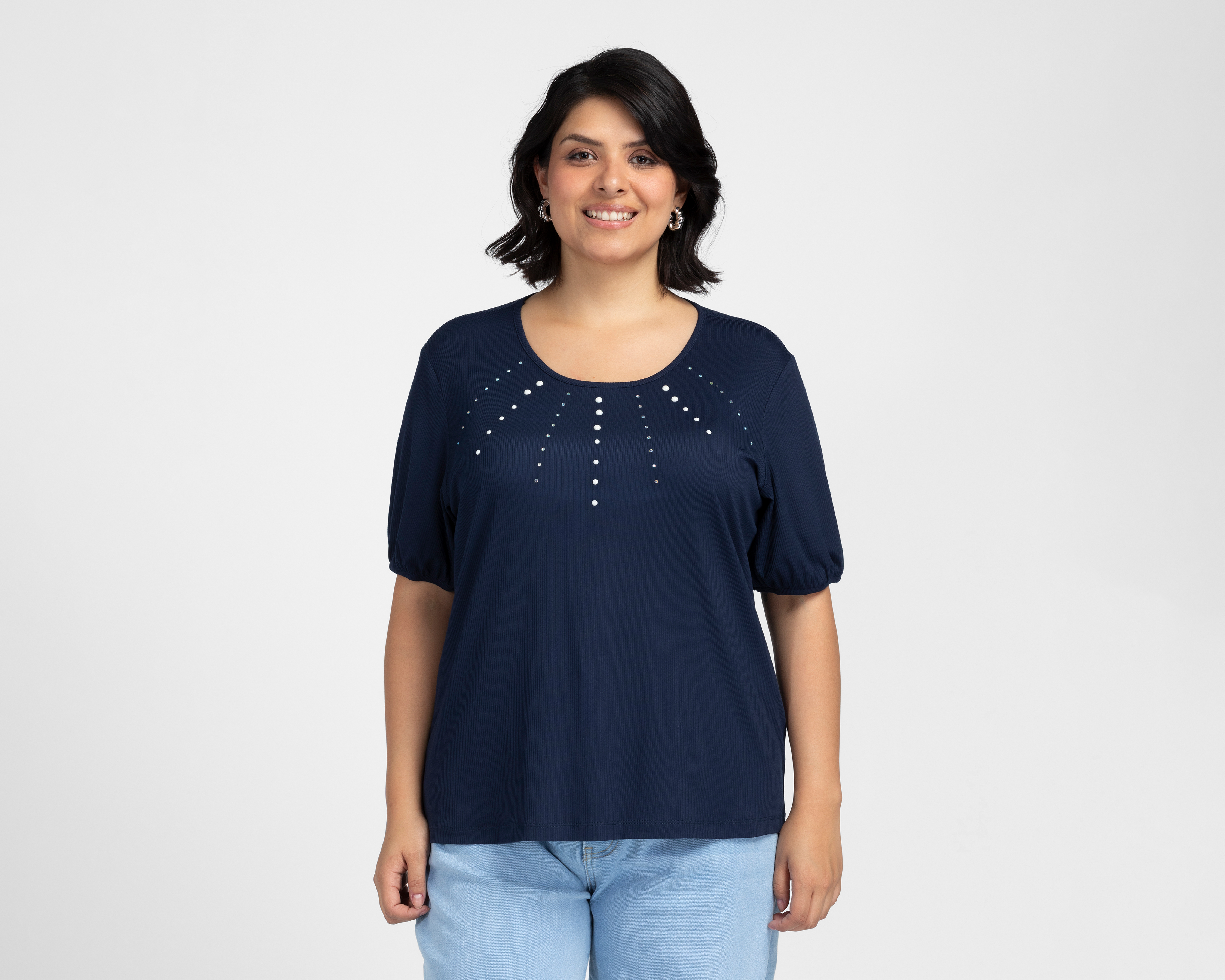 Blusa con Pedrería Sahara para Mujer