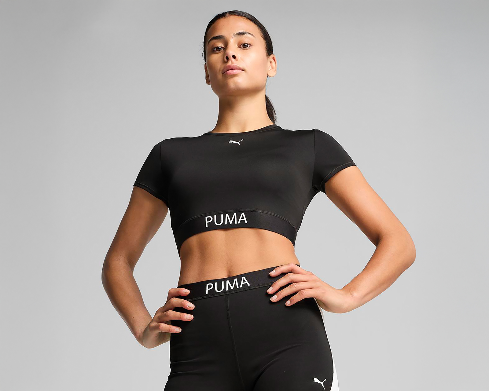 Foto 4 pulgar | Foto 3 | Playera Crop de Entrenamiento Puma Strong Drycell para Mujer