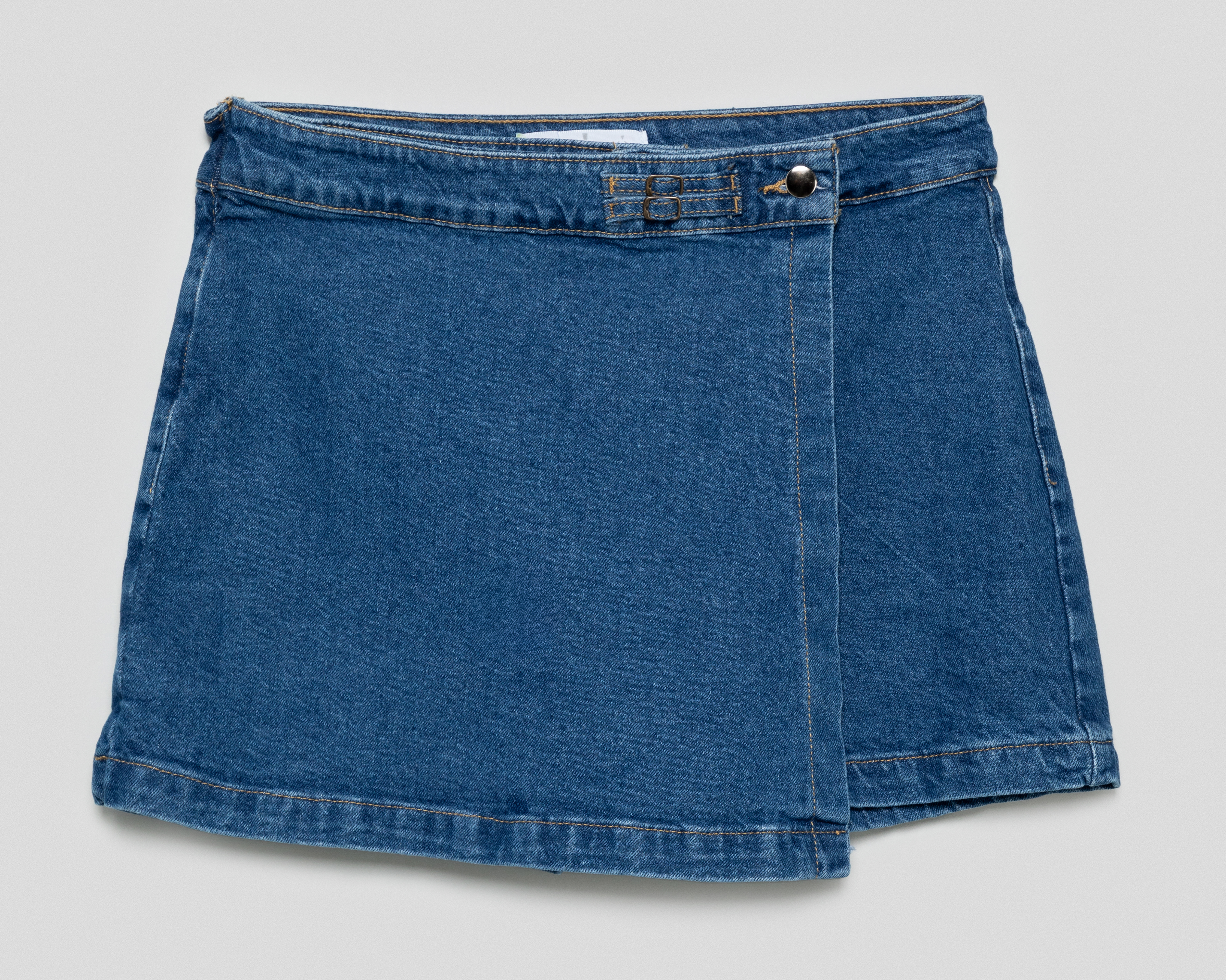 Foto 1 | Foto 1 | Short Falda 18 Forever con Doble Cinturón para Mujer